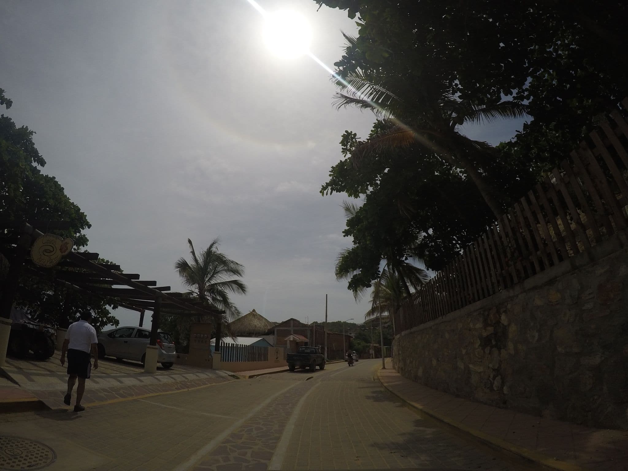 Street view near Punta Placer, Puerto Ángel