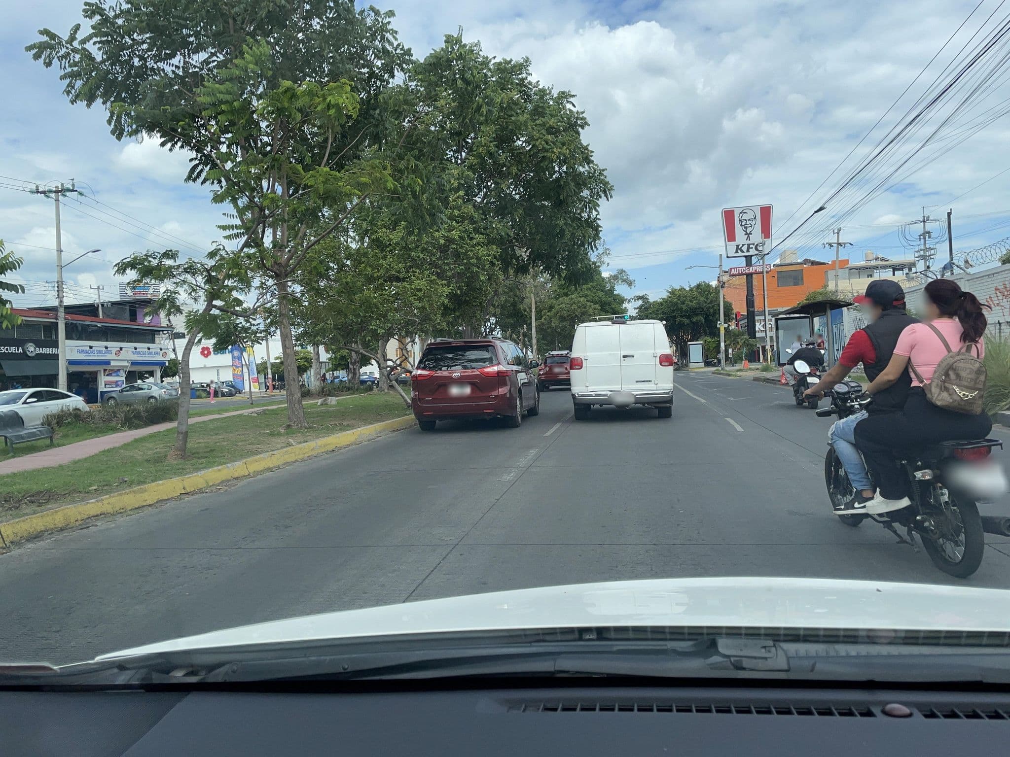 Street view near Hotel Haciendas de Oblatos, Guadalajara — © DanielRguez14 (CC BY-SA · Mapillary)
