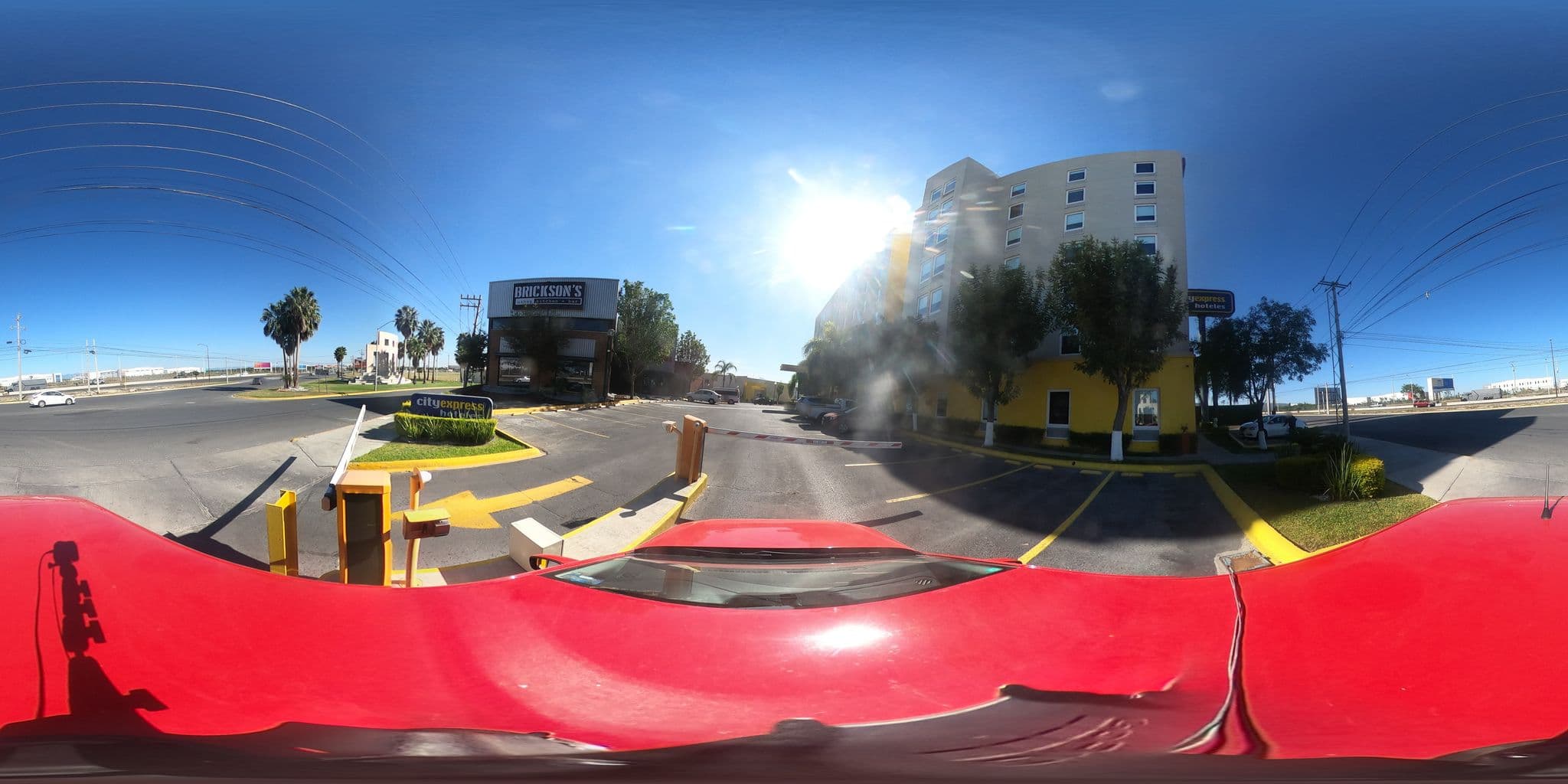 Street view near City Express Monterrey Aeropuerto, Ladrillera (Entronque Pesquería) — © innerpace360 (CC BY-SA · Mapillary)