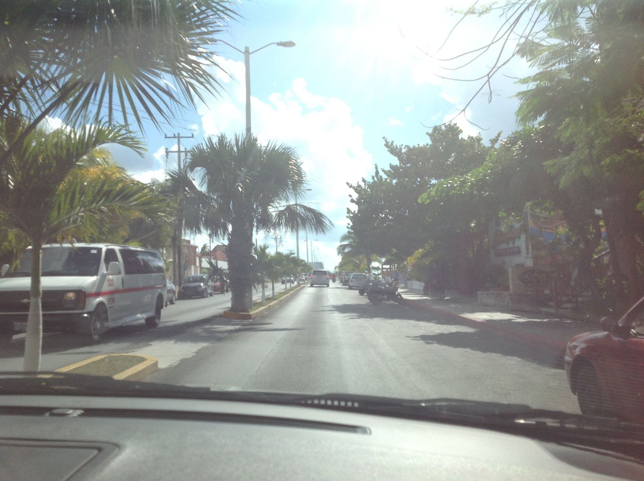 Street view near Blue Angel Hotel and Dive Op, Cozumel — © aperunner (CC BY-SA · Mapillary)