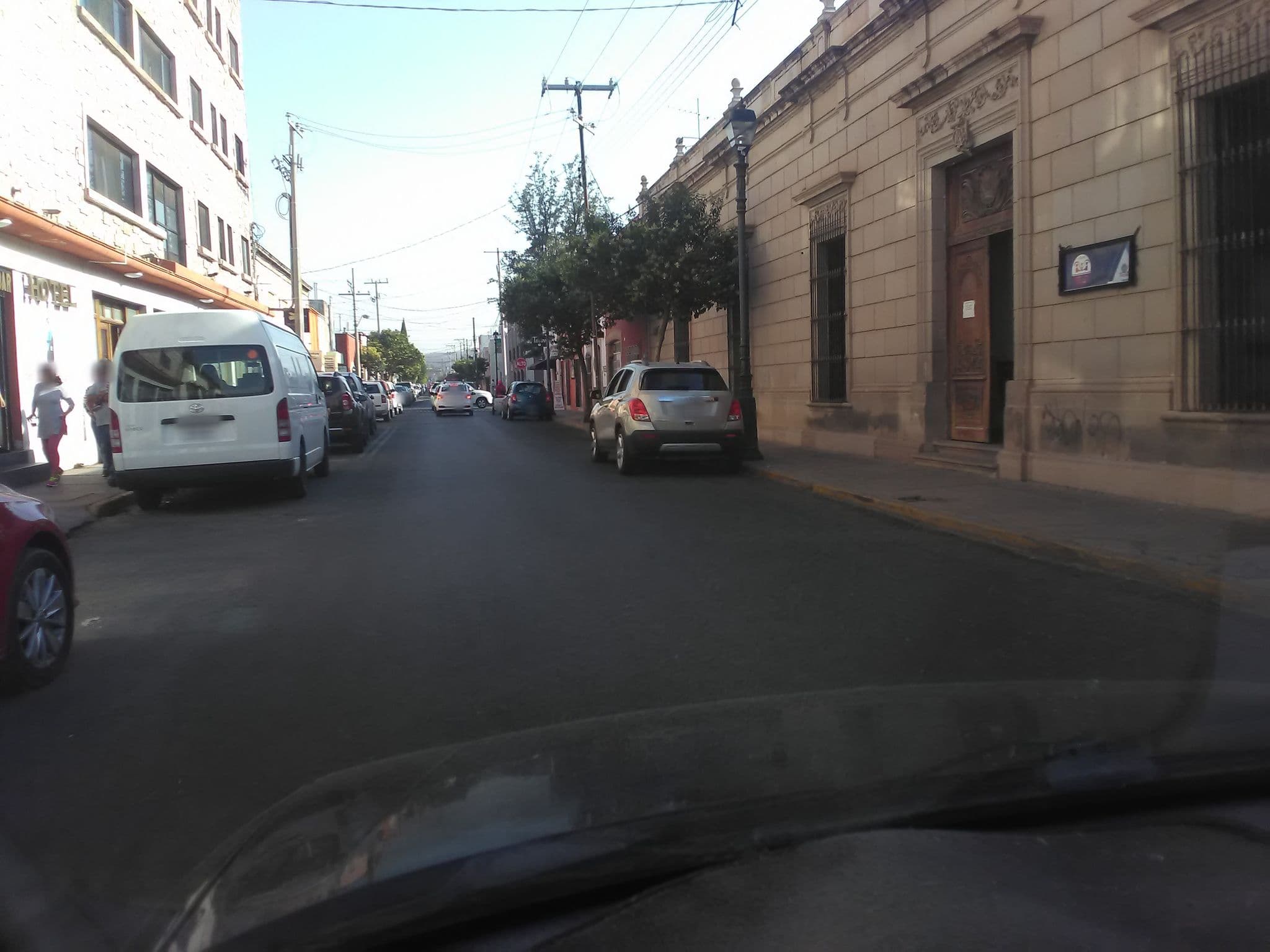 Street view near Hotel Principado Durango, Victoria de Durango — © wjusak (CC BY-SA · Mapillary)