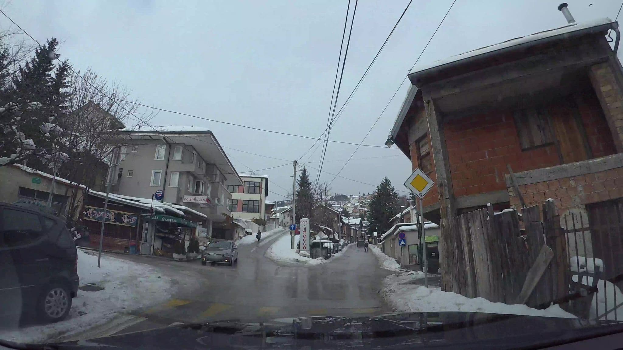 Street view near Hotel Hecco, Kobilja Glava