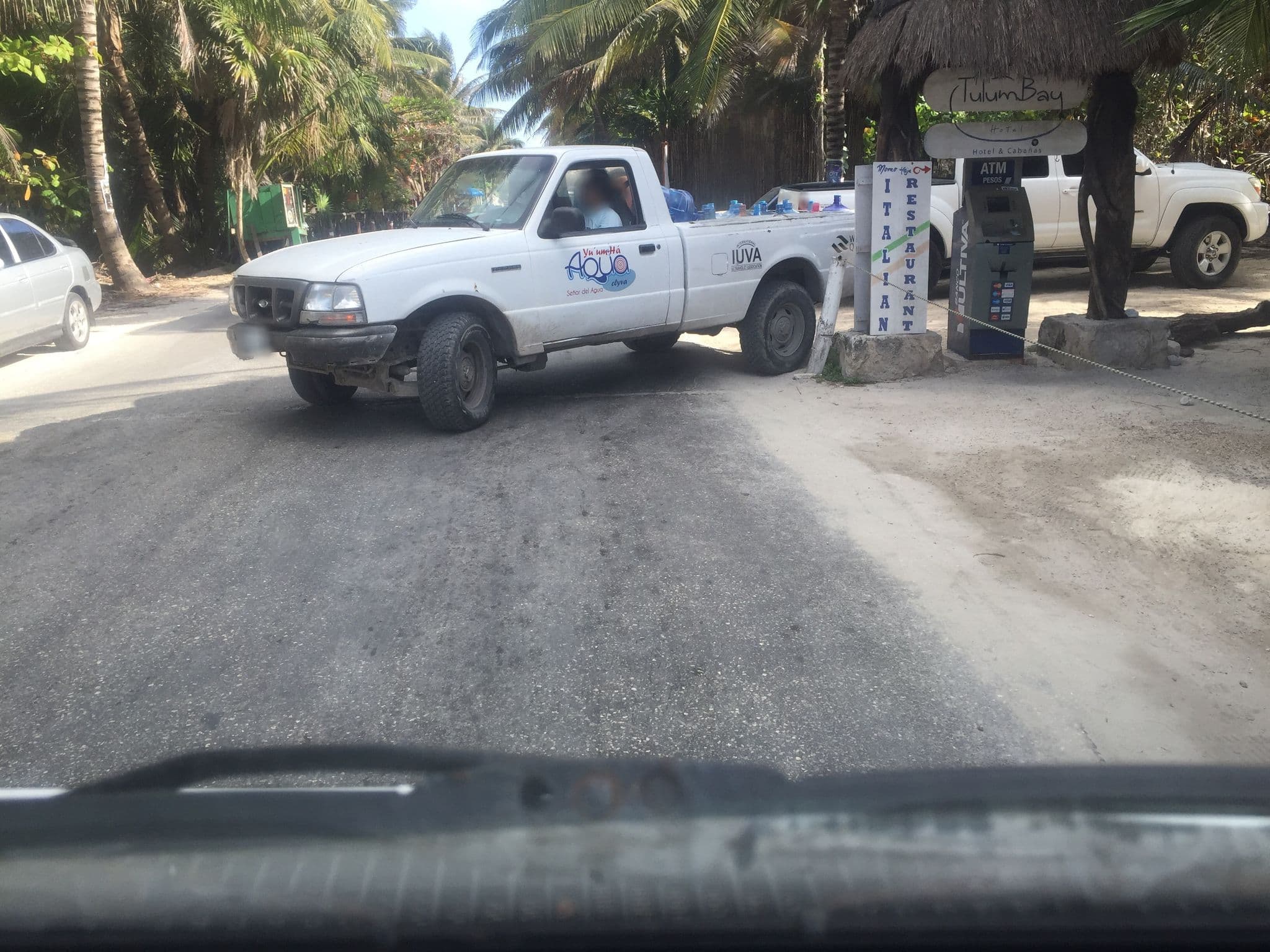Street view near Luna Maya, Tulum
