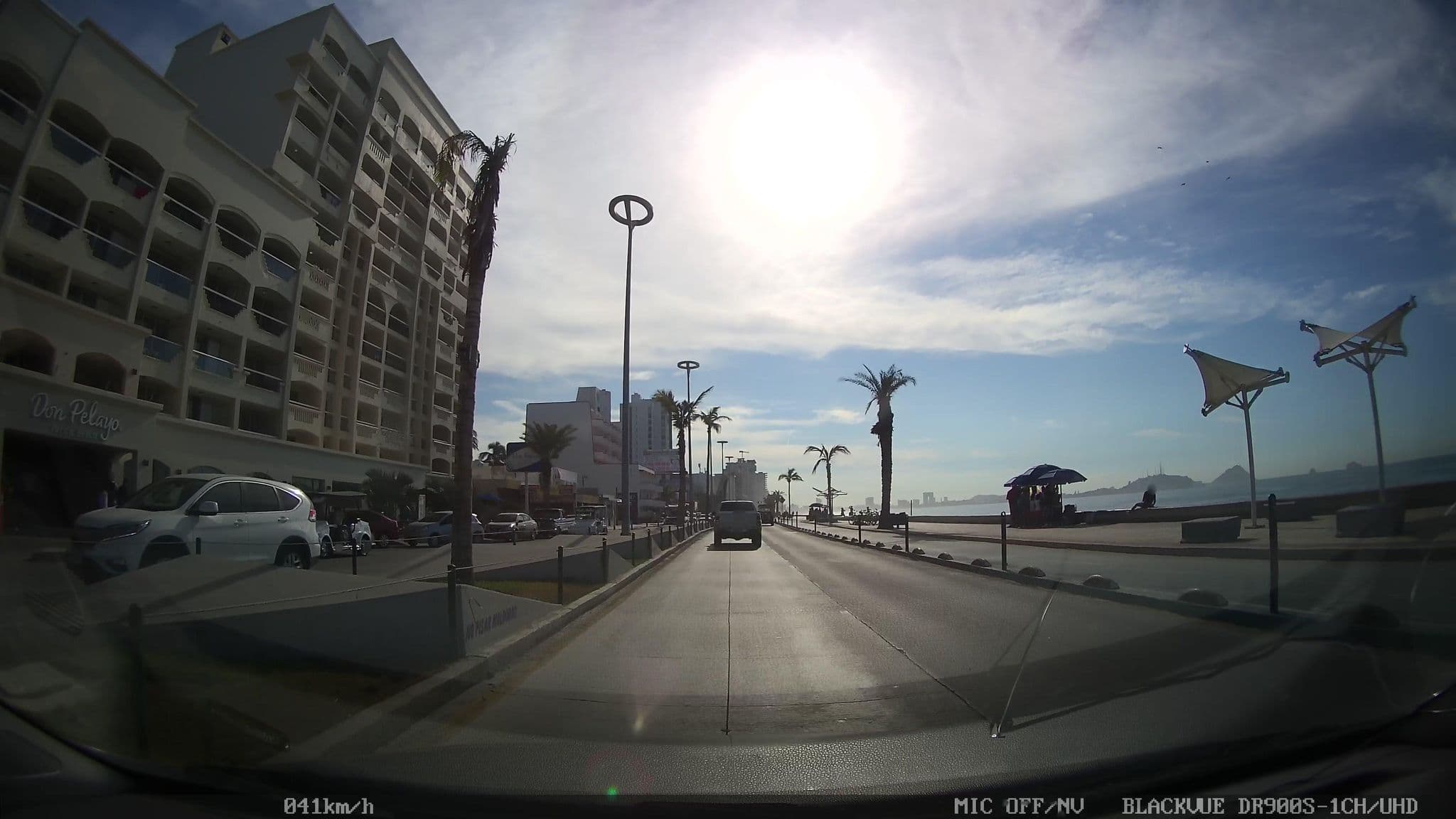 Street view near Don Pelayo Pacific Beach, Mazatlán — © nicovargas (CC BY-SA · Mapillary)