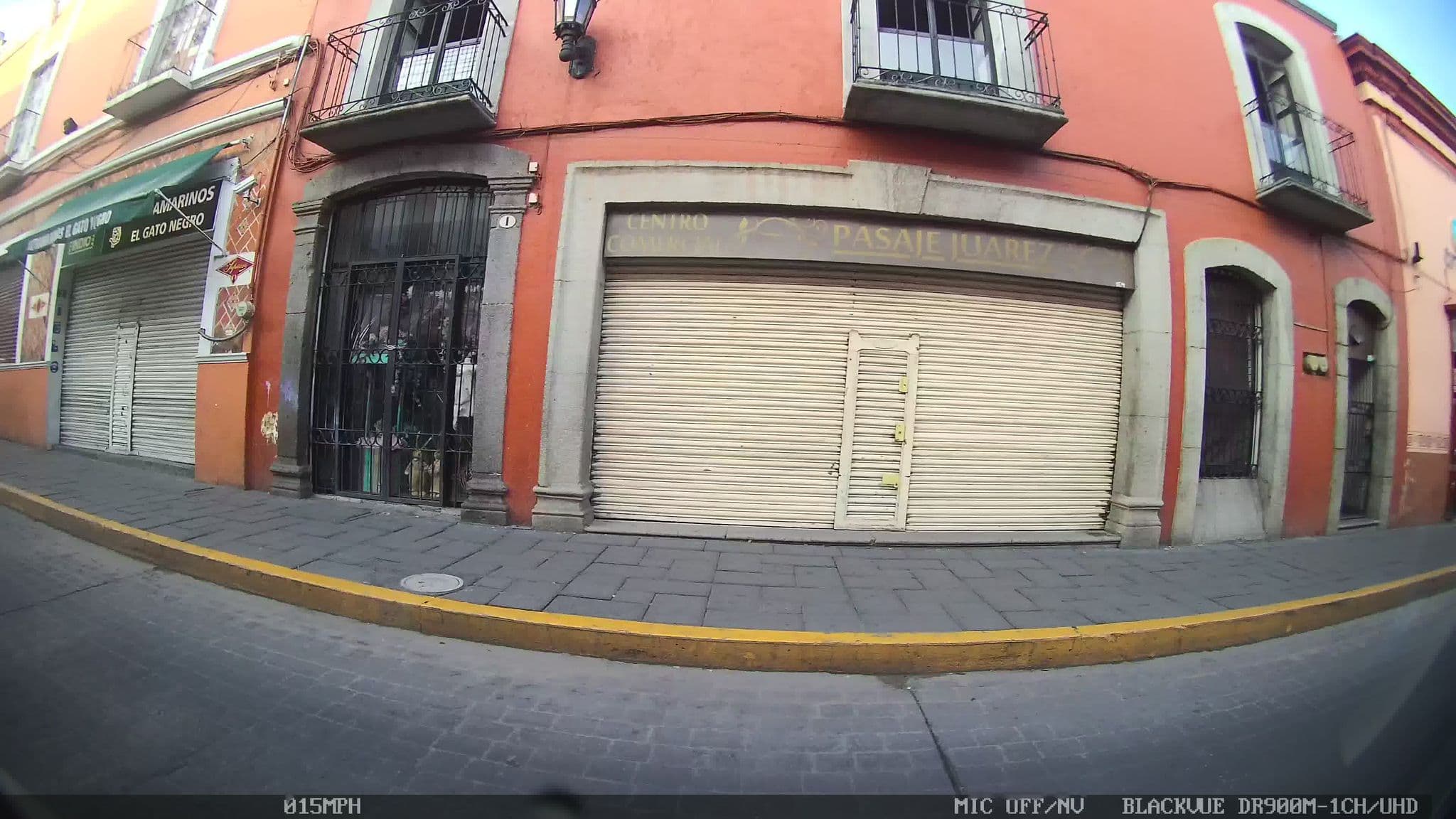 Street view near Hotel del Parque, Huamantla — © kaart_2 (CC BY-SA · Mapillary)