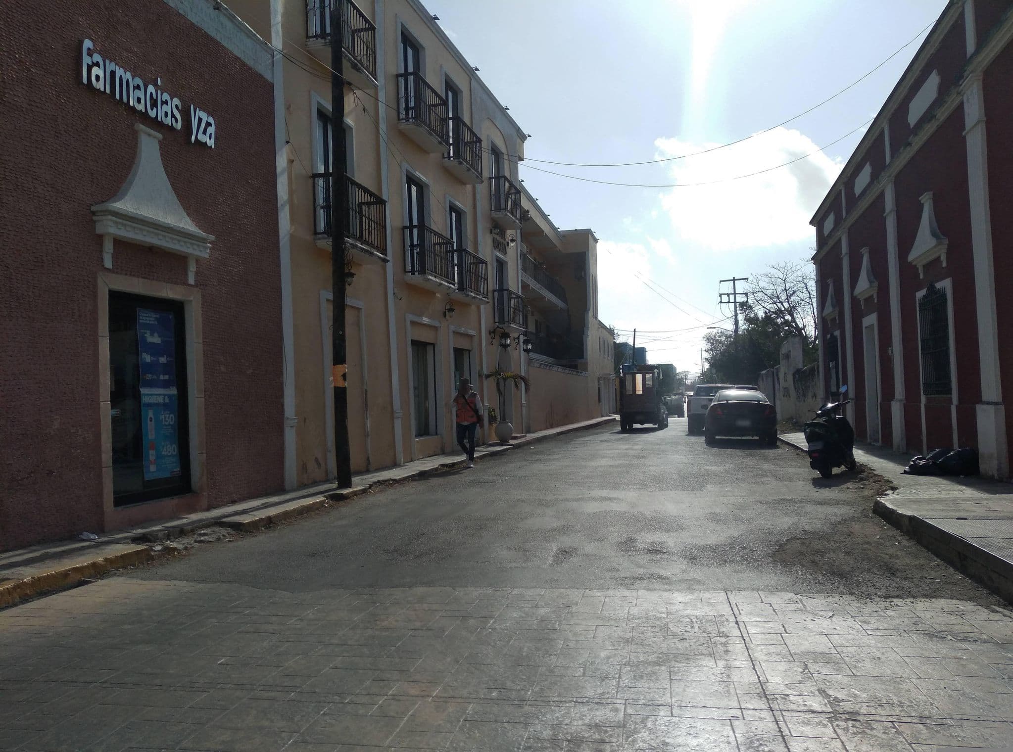 Street view near Hotel Rosalia, Valladolid