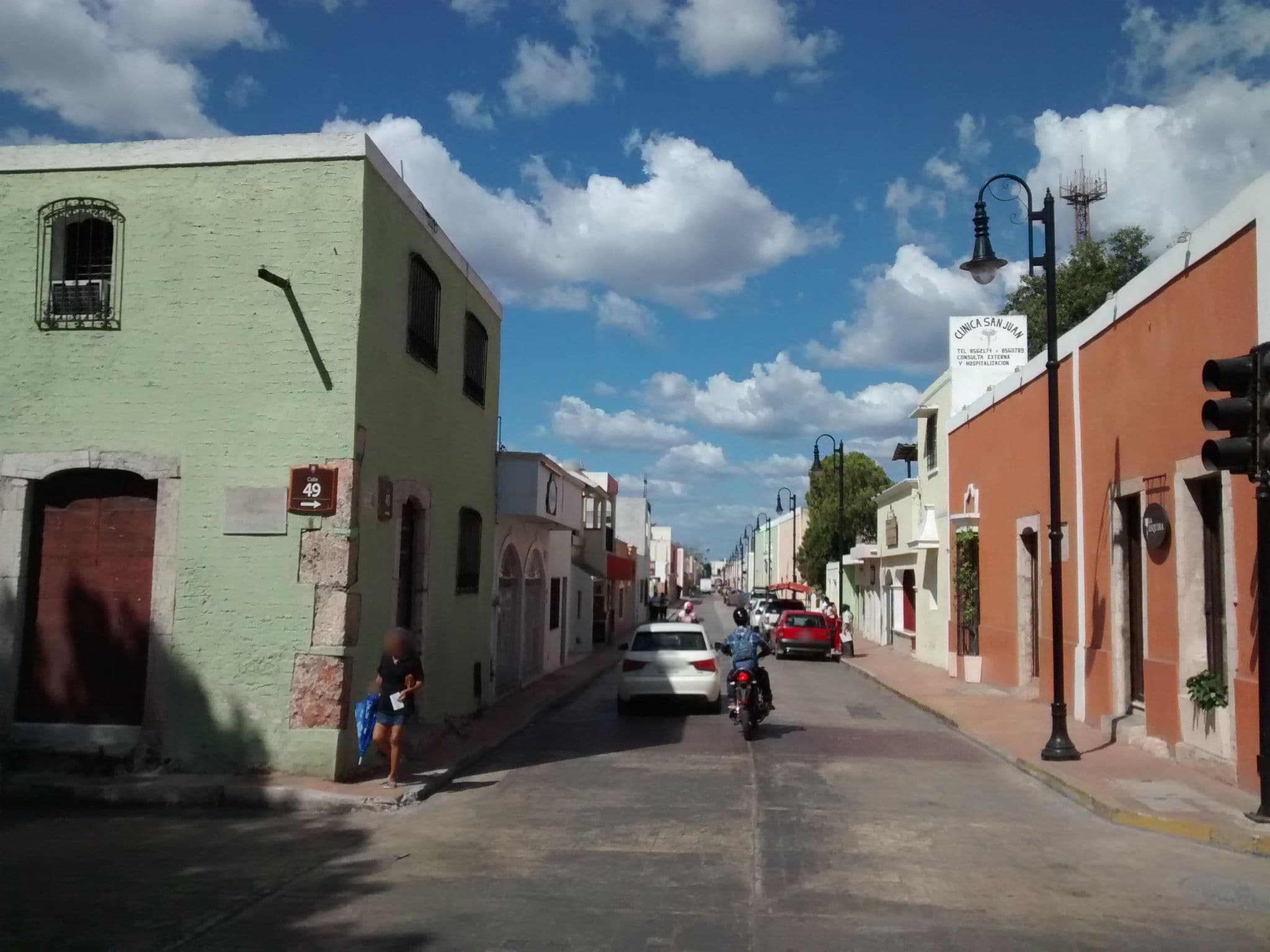 Street view near Hotel Posada San Juan, Valladolid