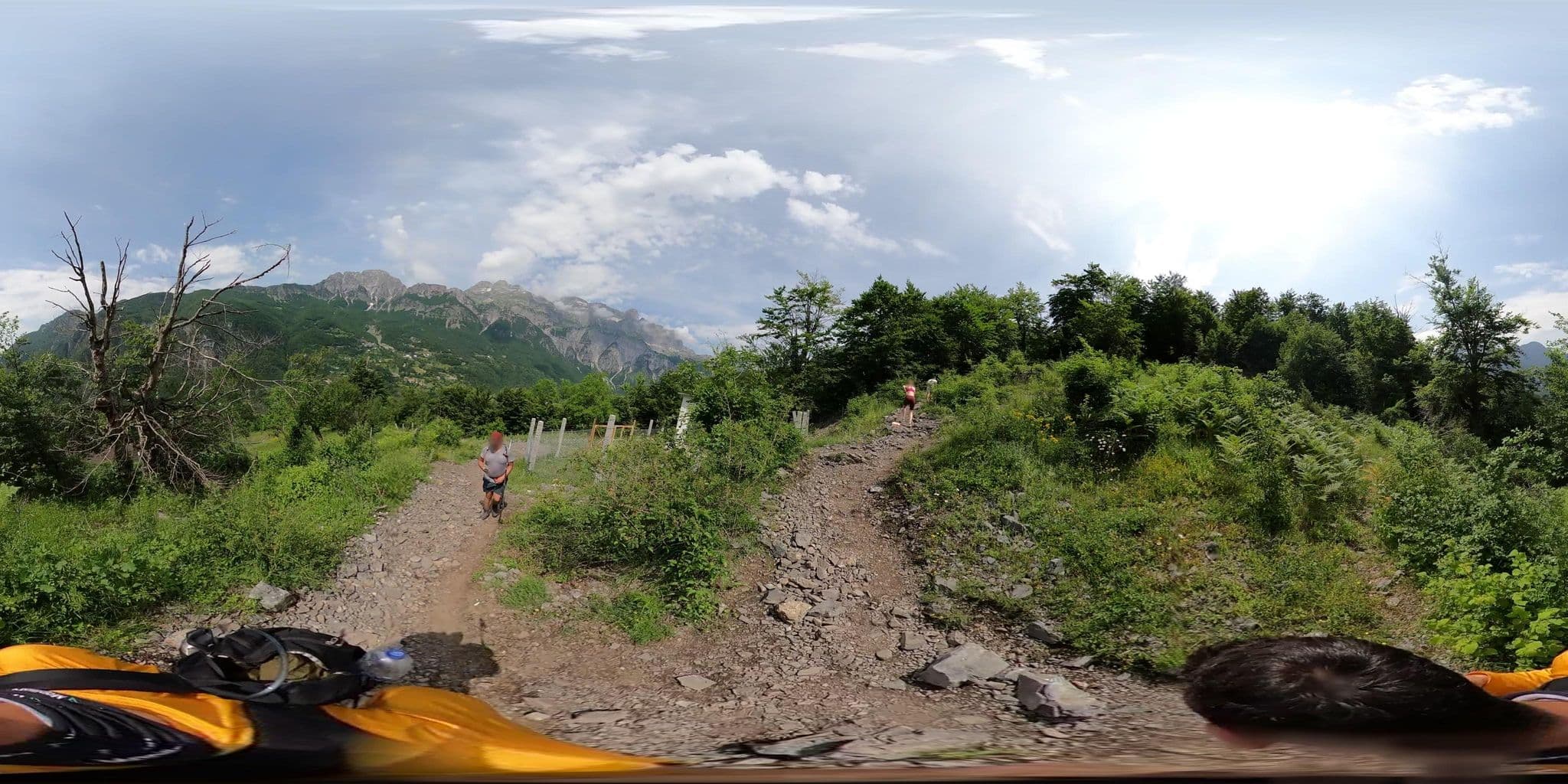 Street view near Guesthouse Gjelaj, Bajram Curri