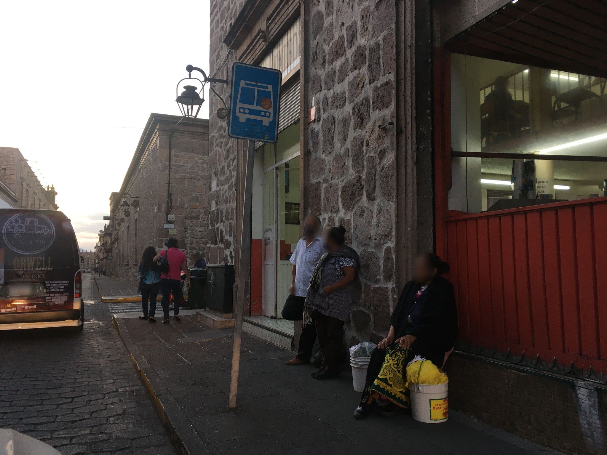 Street view near Hotel Morelias, Morelia — © luisaangel (CC BY-SA · Mapillary)