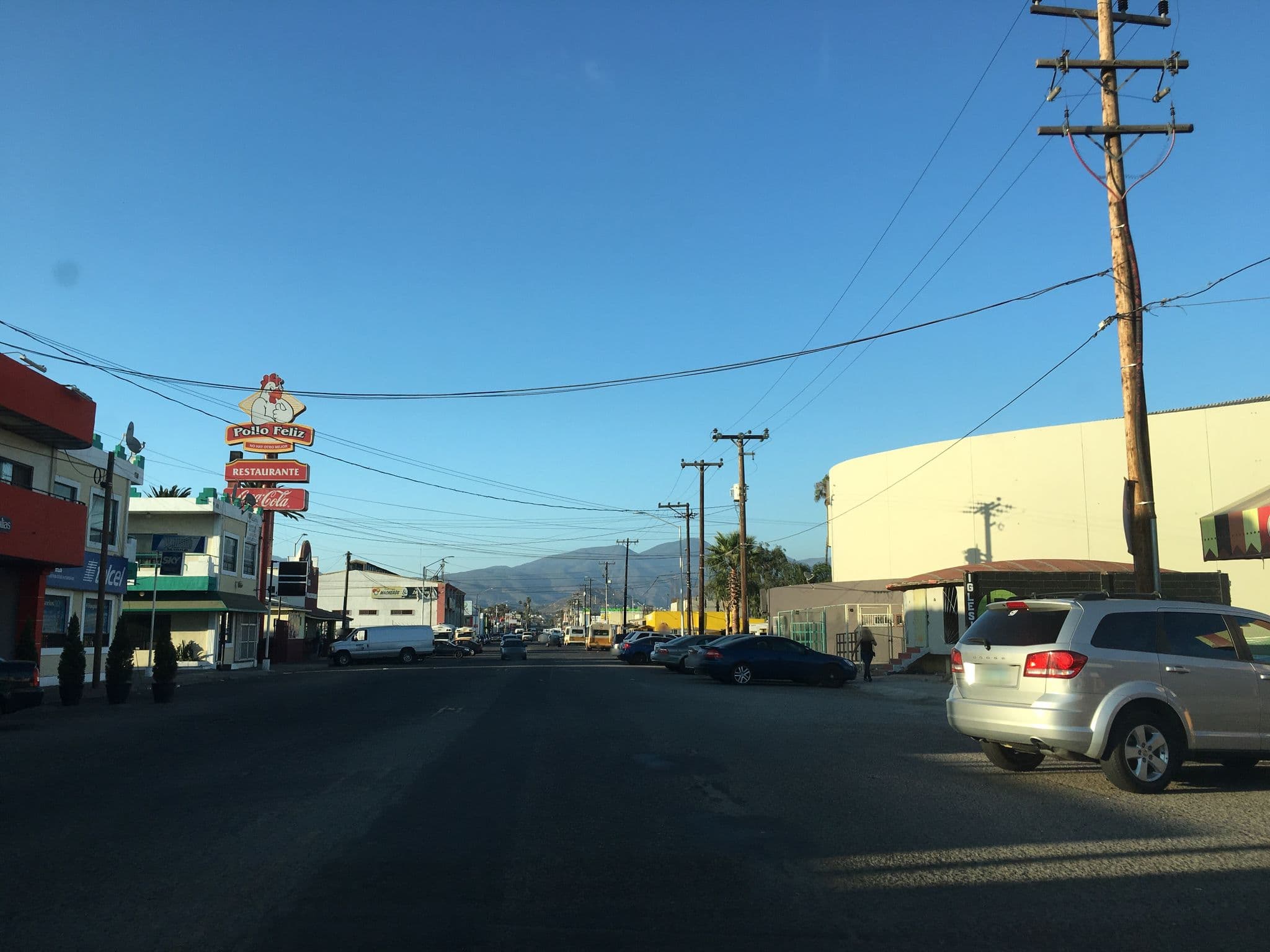 Street view near Hotel Bugambilias, Ensenada — © ccossio (CC BY-SA · Mapillary)