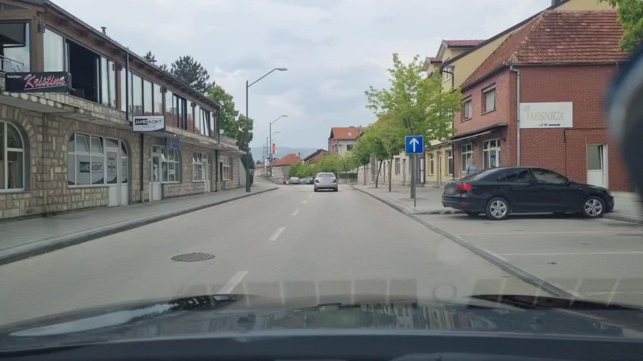 Street view near Hotel Tomislav, Tomislavgrad — © roadroid (CC BY-SA · Mapillary)