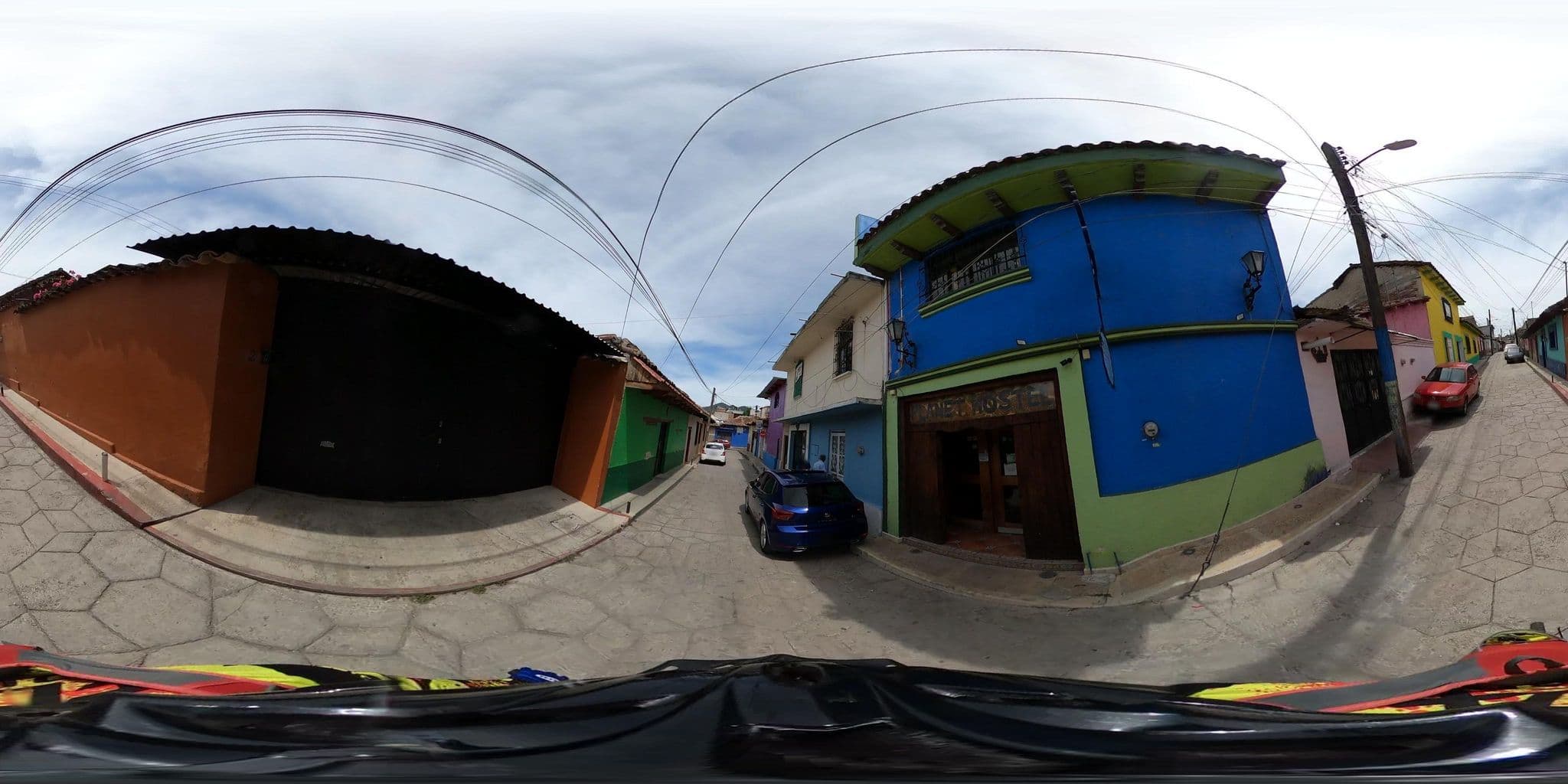 Street view near planet hostel, San Cristóbal de las Casas — © nicovargas (CC BY-SA · Mapillary)