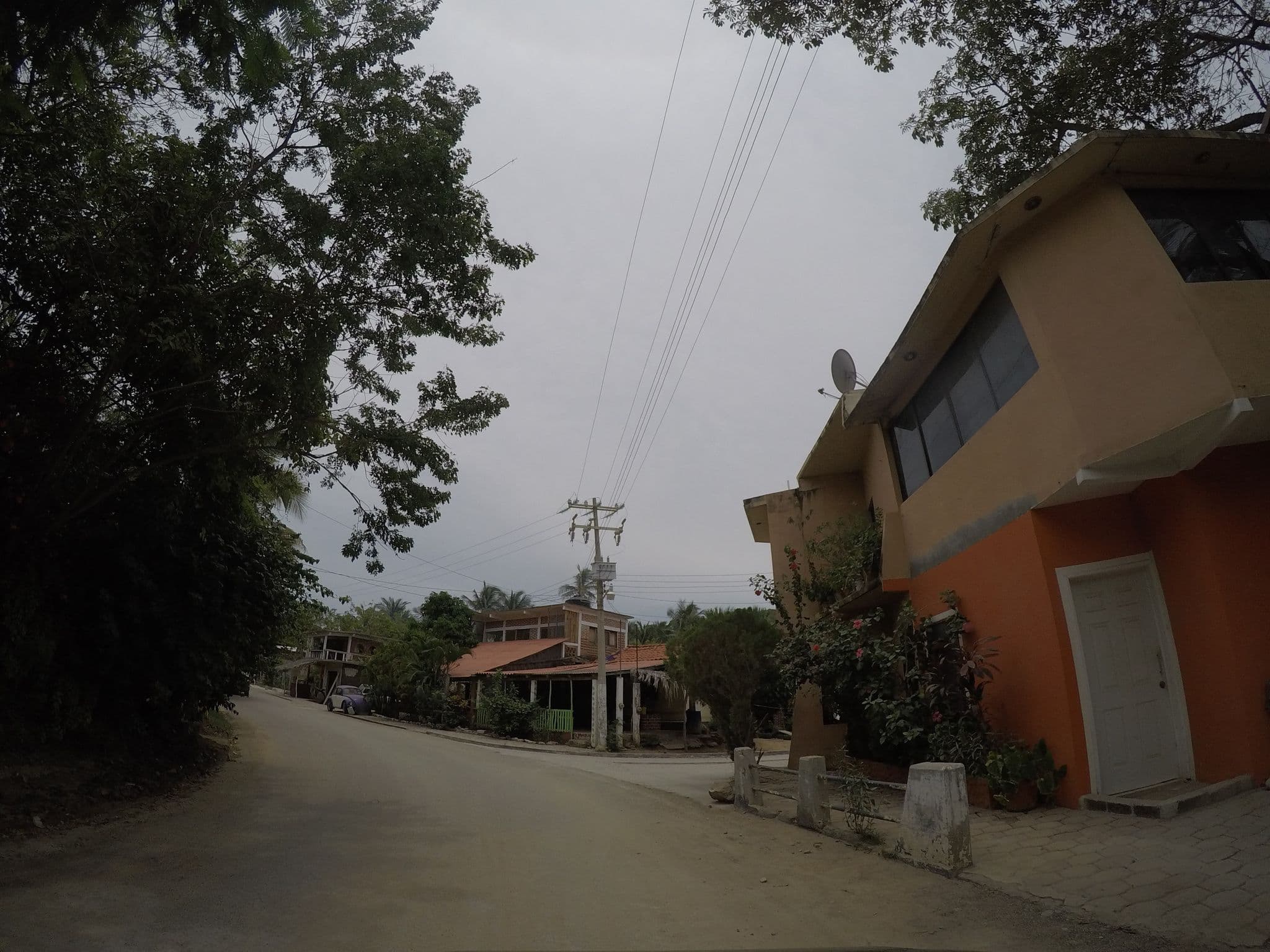 Street view near Castillo Oasis, Puerto Ángel