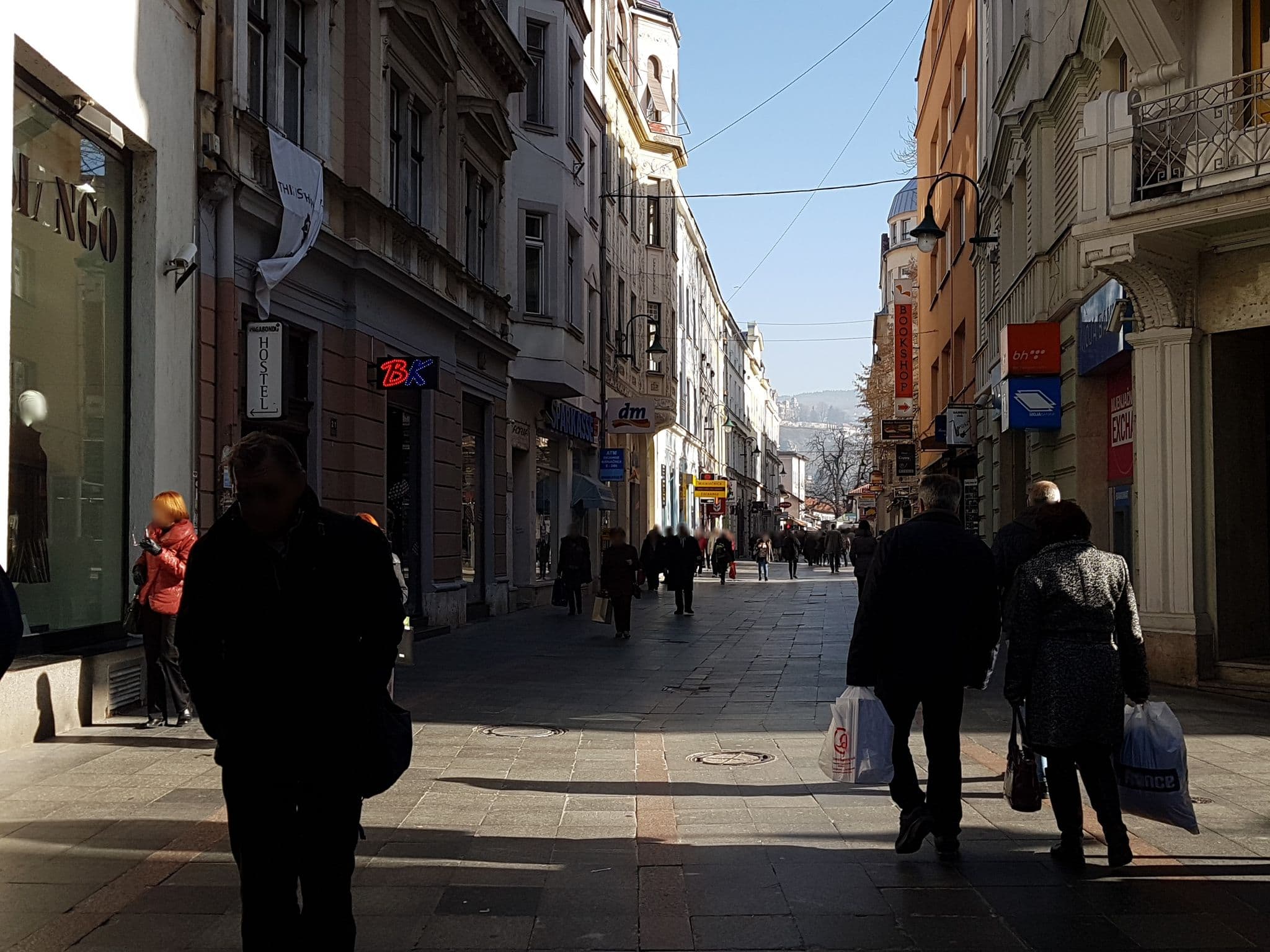 Street view near Vagabond, Kobilja Glava
