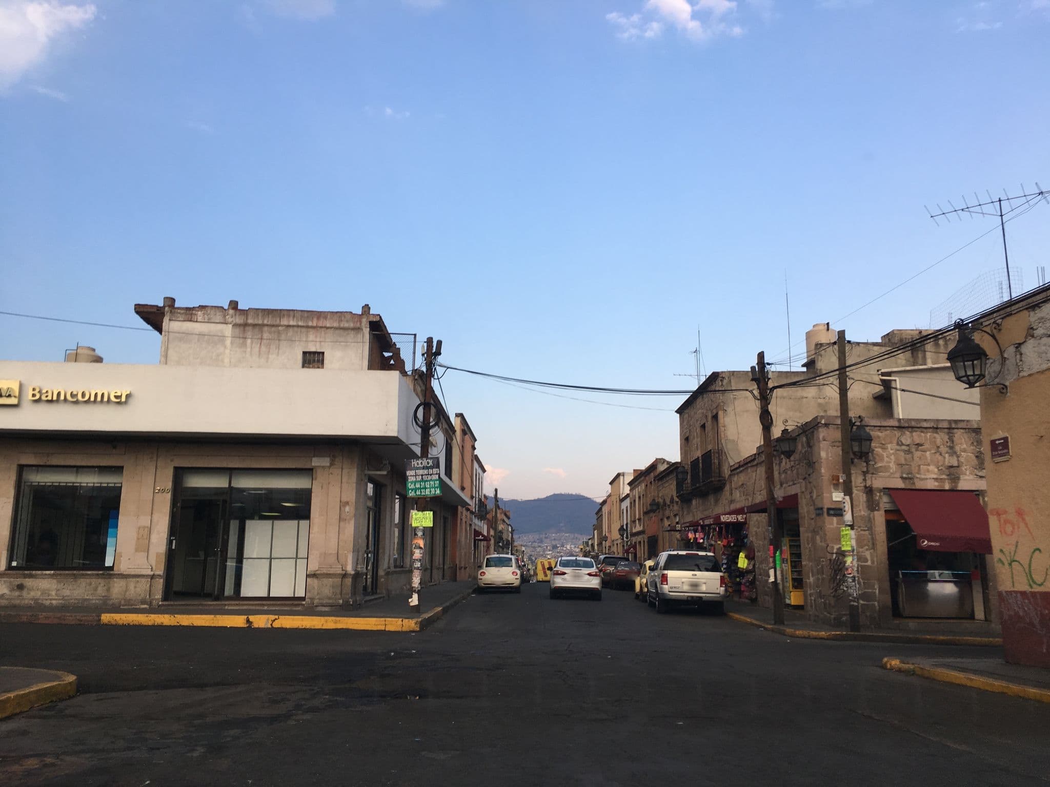 Street view near Casa San Juan, Morelia — © nicovargas (CC BY-SA · Mapillary)
