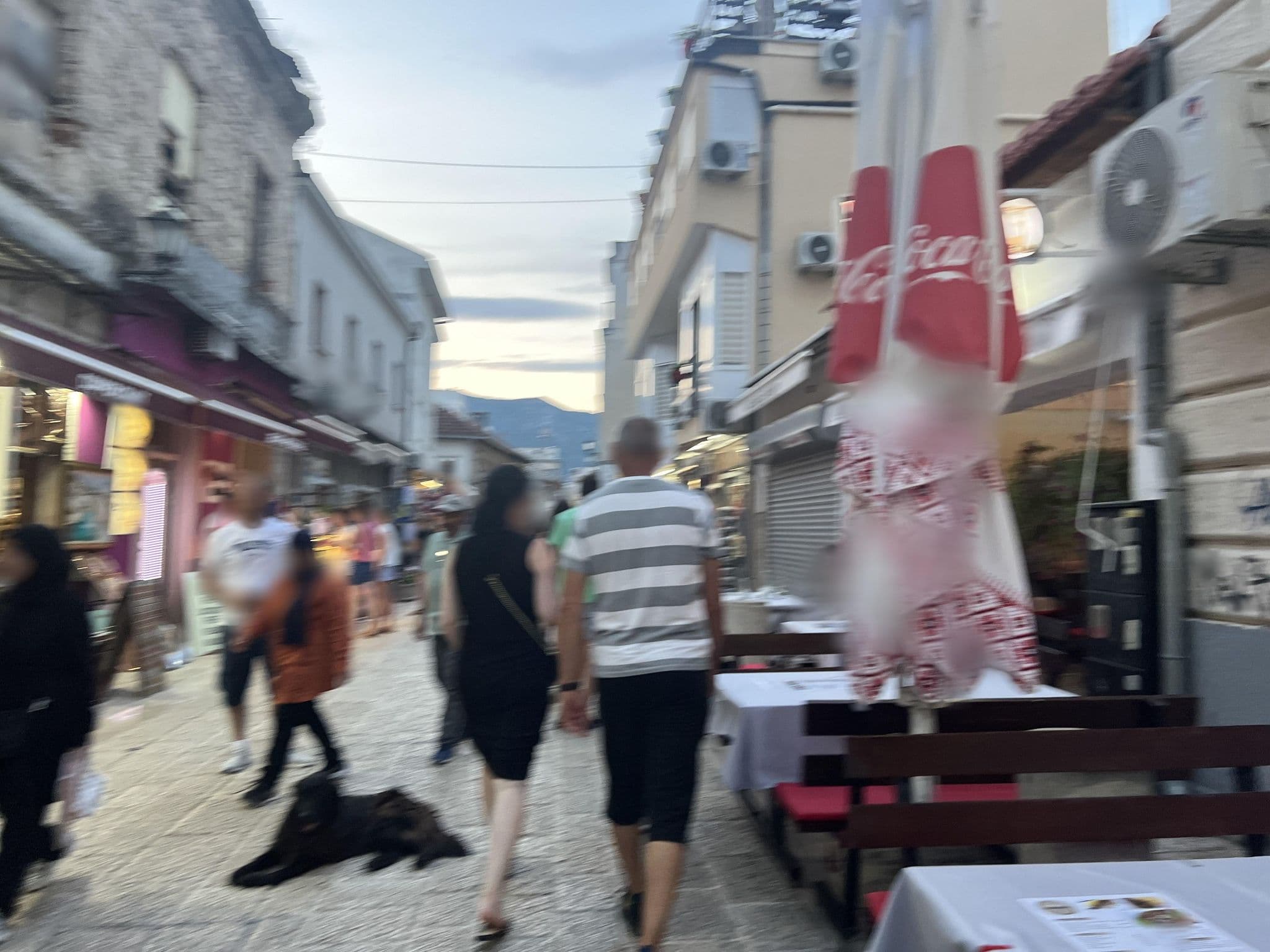 Street view near Backpackers, Mostar
