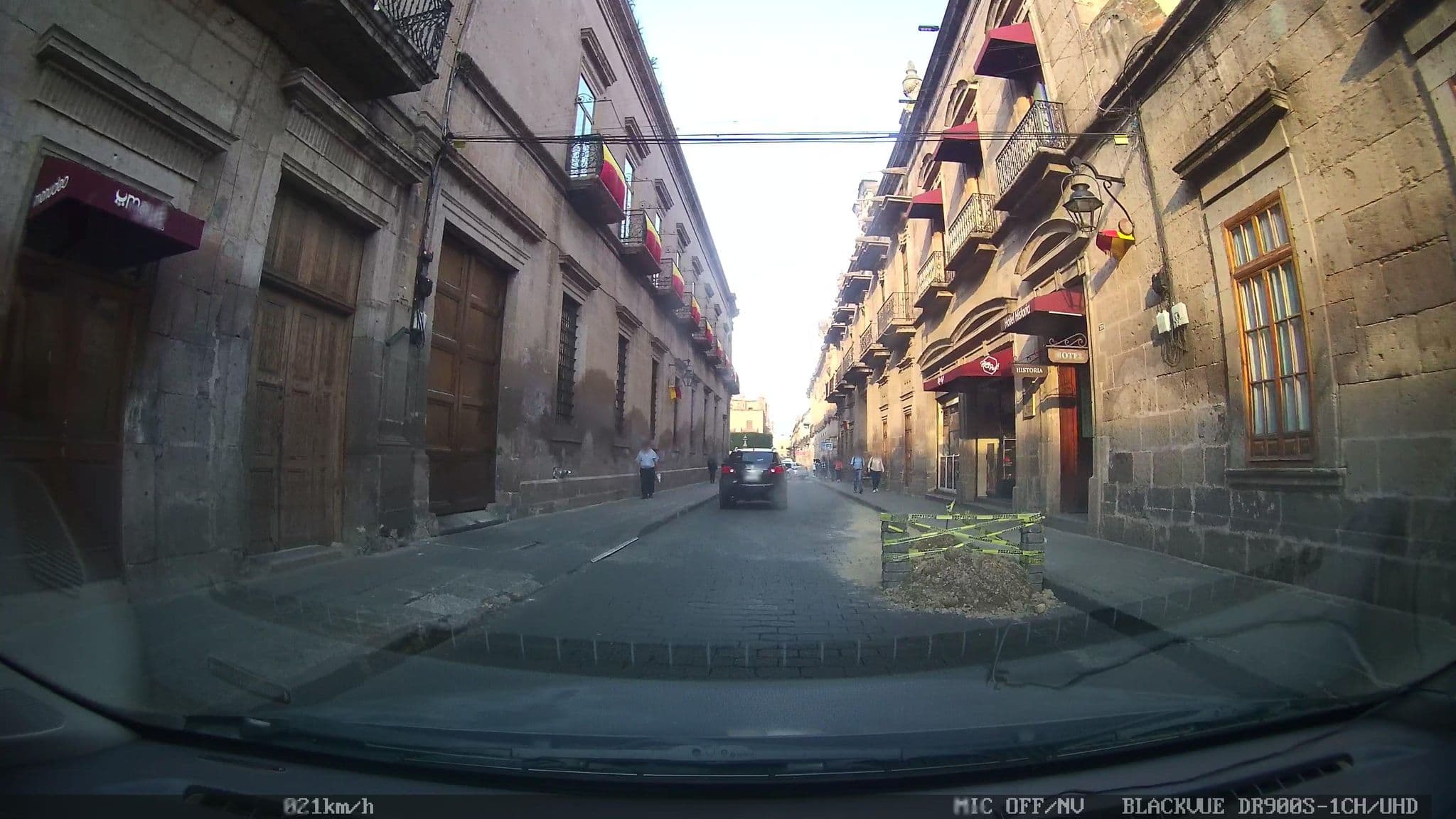 Street view near Casa Grande Hotel Boutique, Morelia — © nicovargas (CC BY-SA · Mapillary)