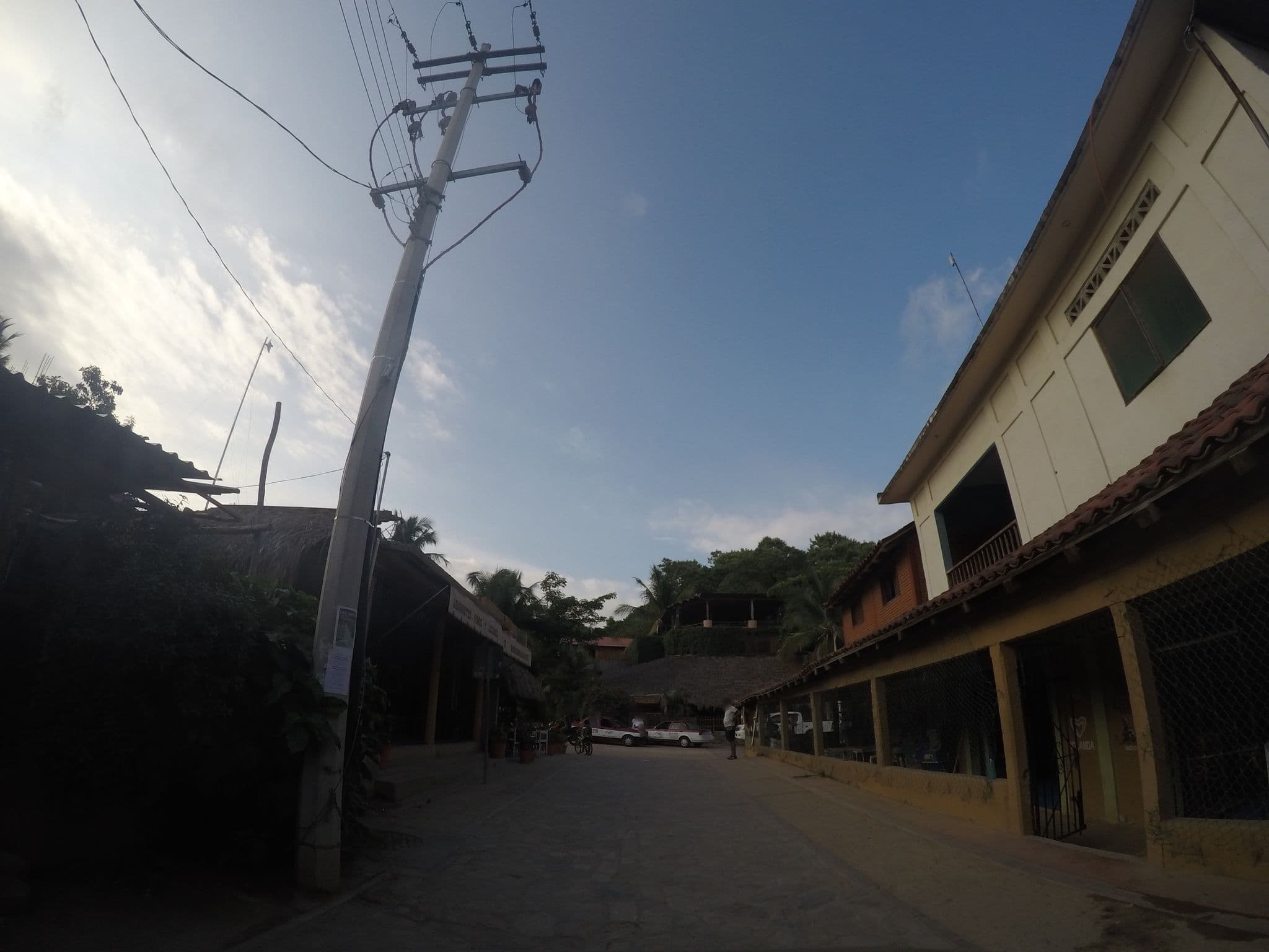 Street view near Hotelito Mictlan, Puerto Ángel