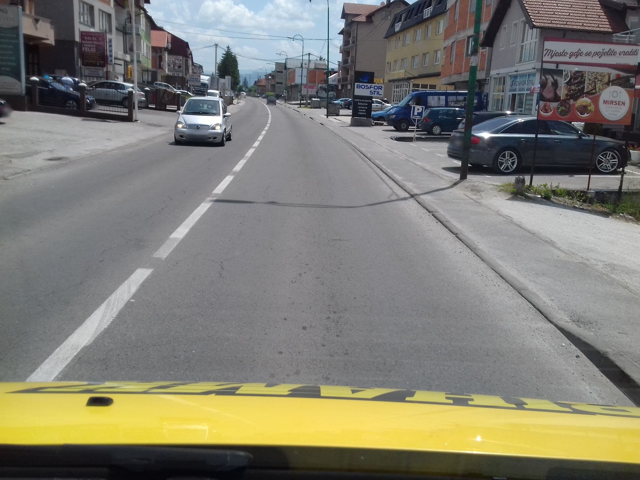 Street view near Mirsen, Vogošća — © mcbih1 (CC BY-SA · Mapillary)