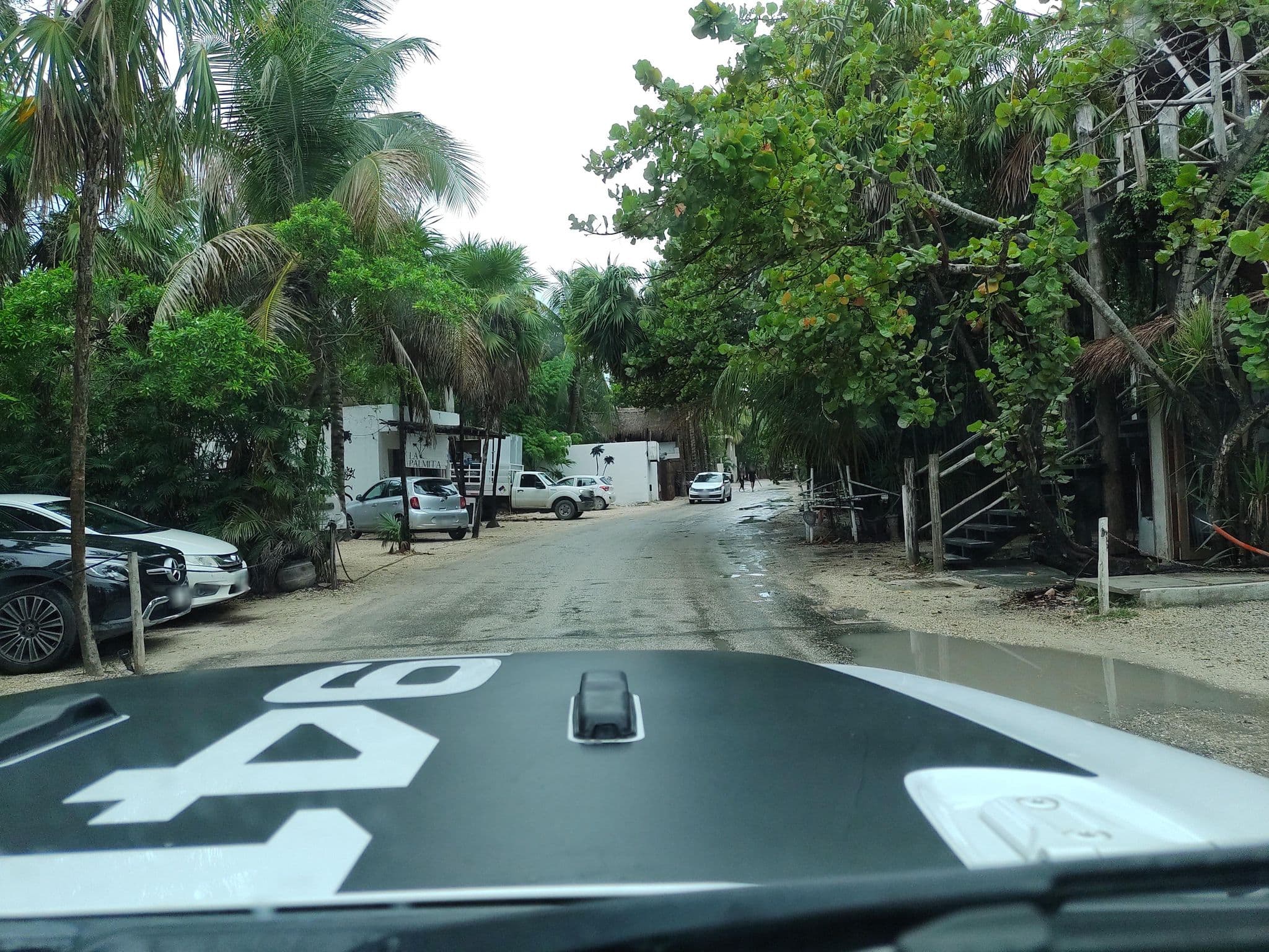 Street view near Co.Con Amor, Tulum