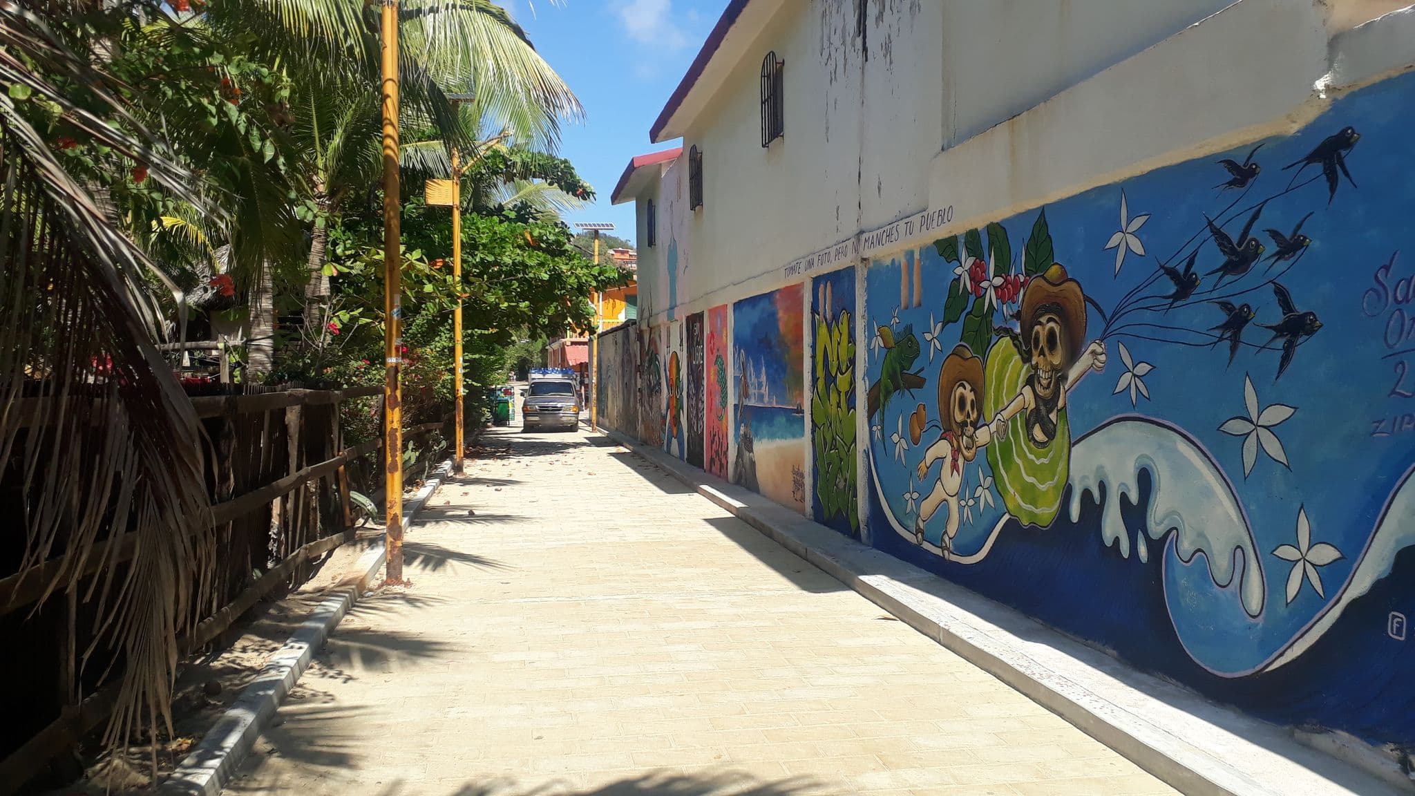 Street view near Brisa Marina, Puerto Ángel
