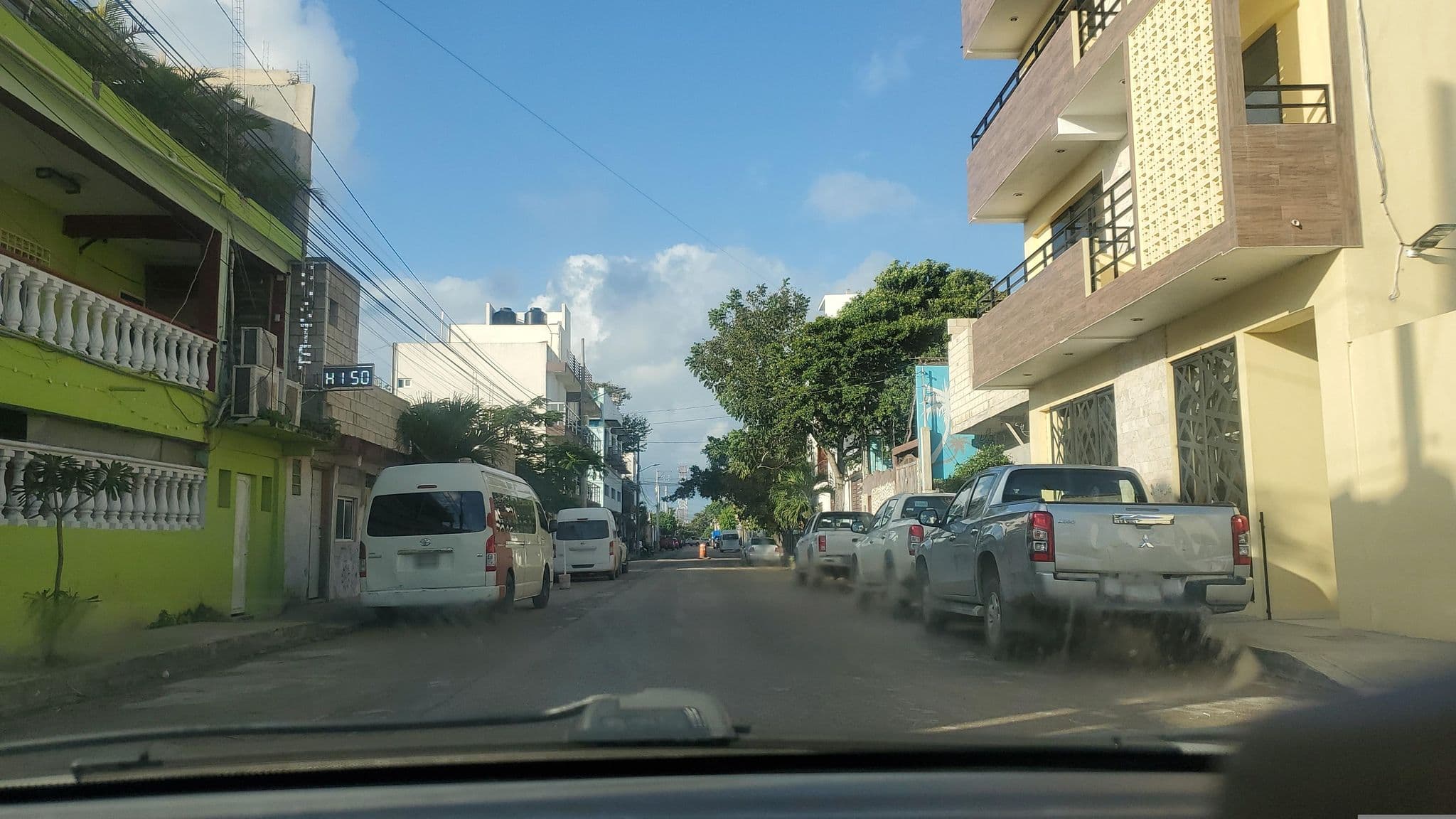 Street view near Arris, Tulum