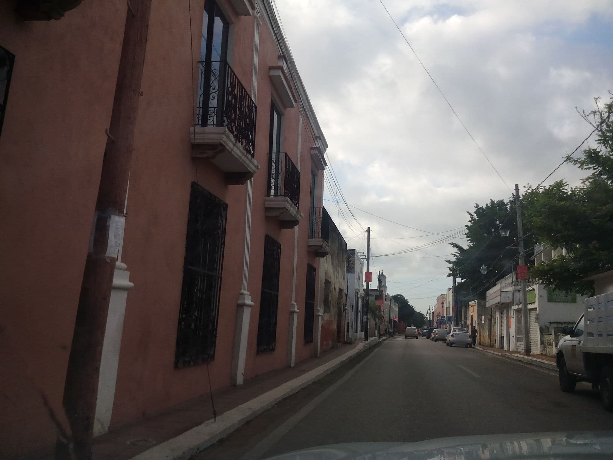 Street view near Hotel Fundadores, Valladolid