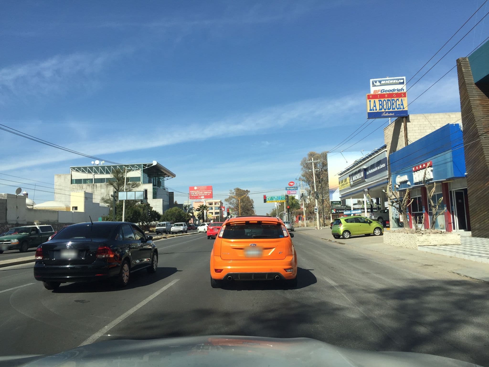 Street view near Hotel Aguascalientes, Pocitos — © yellowracer (CC BY-SA · Mapillary)