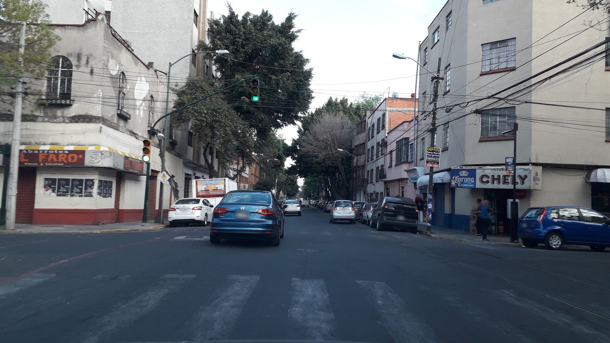 Street view near Gilbert, Cuauhtémoc — © gchava85 (CC BY-SA · Mapillary)