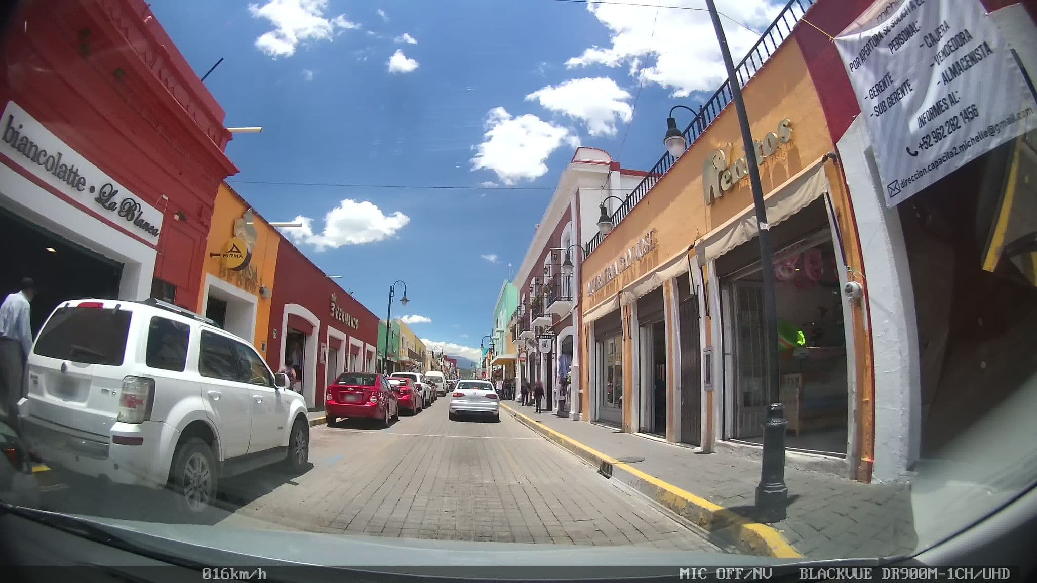 Street view near Quinta Alhóndiga Galindo, Cholula — © kaart_4 (CC BY-SA · Mapillary)