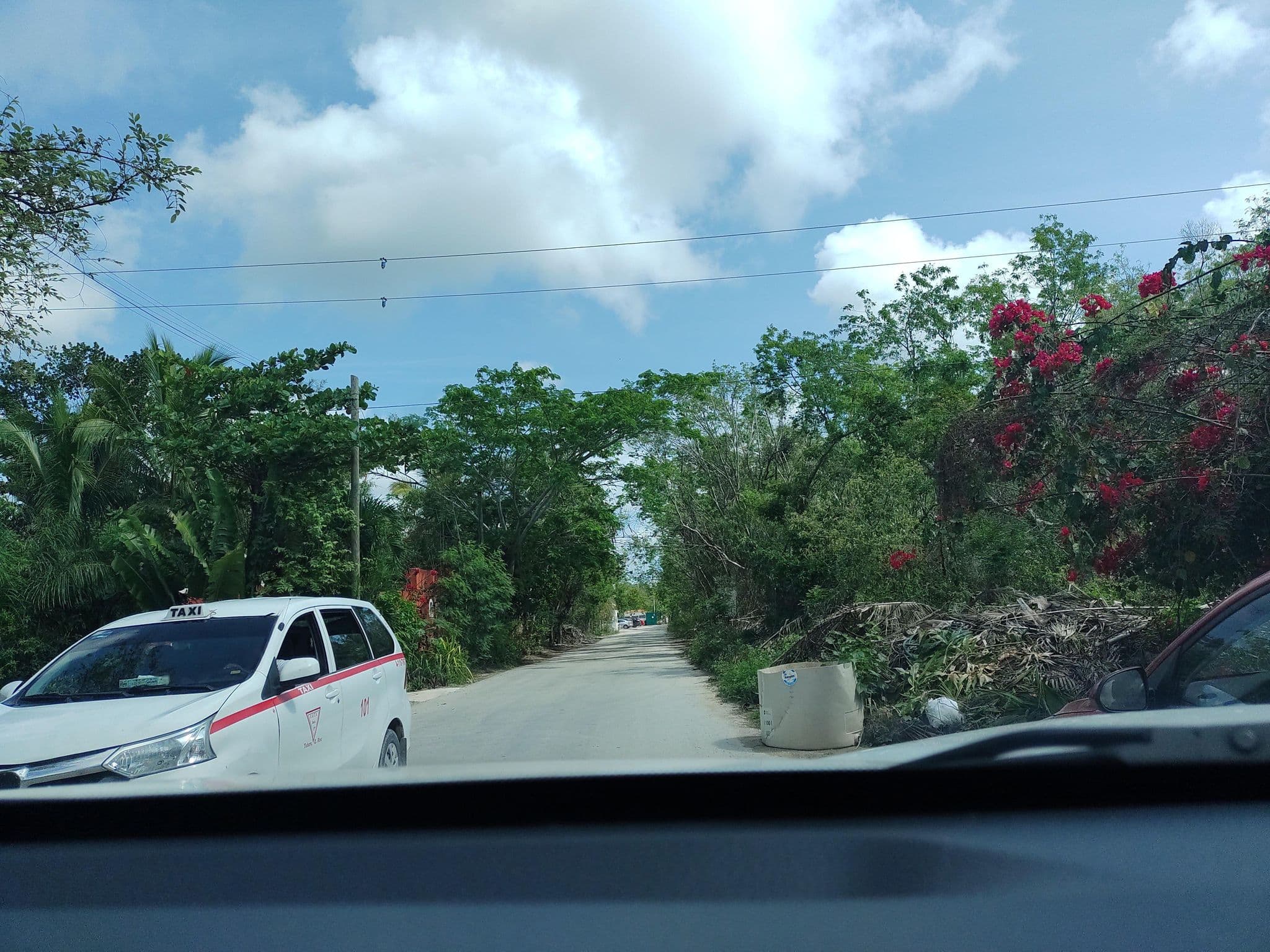 Street view near Harmony Glamping, Tulum