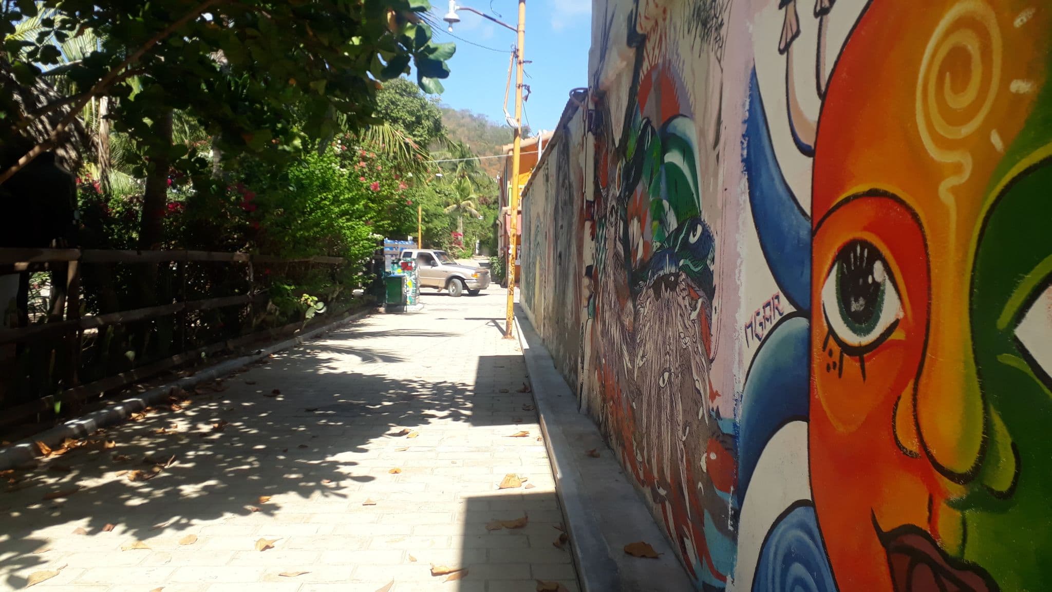 Street view near Posada México, Puerto Ángel — © mapillarymatt (CC BY-SA · Mapillary)