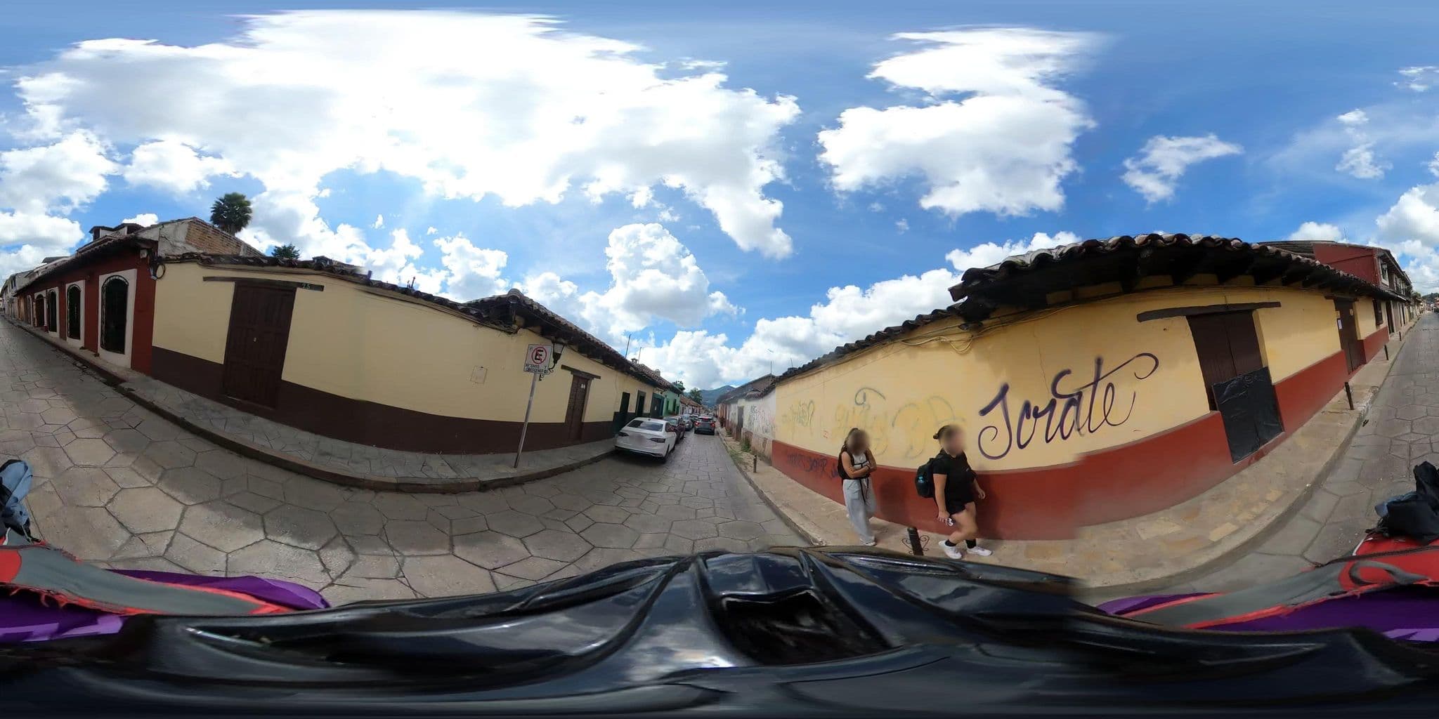 Street view near Casa Mía Hotel, San Cristóbal de las Casas