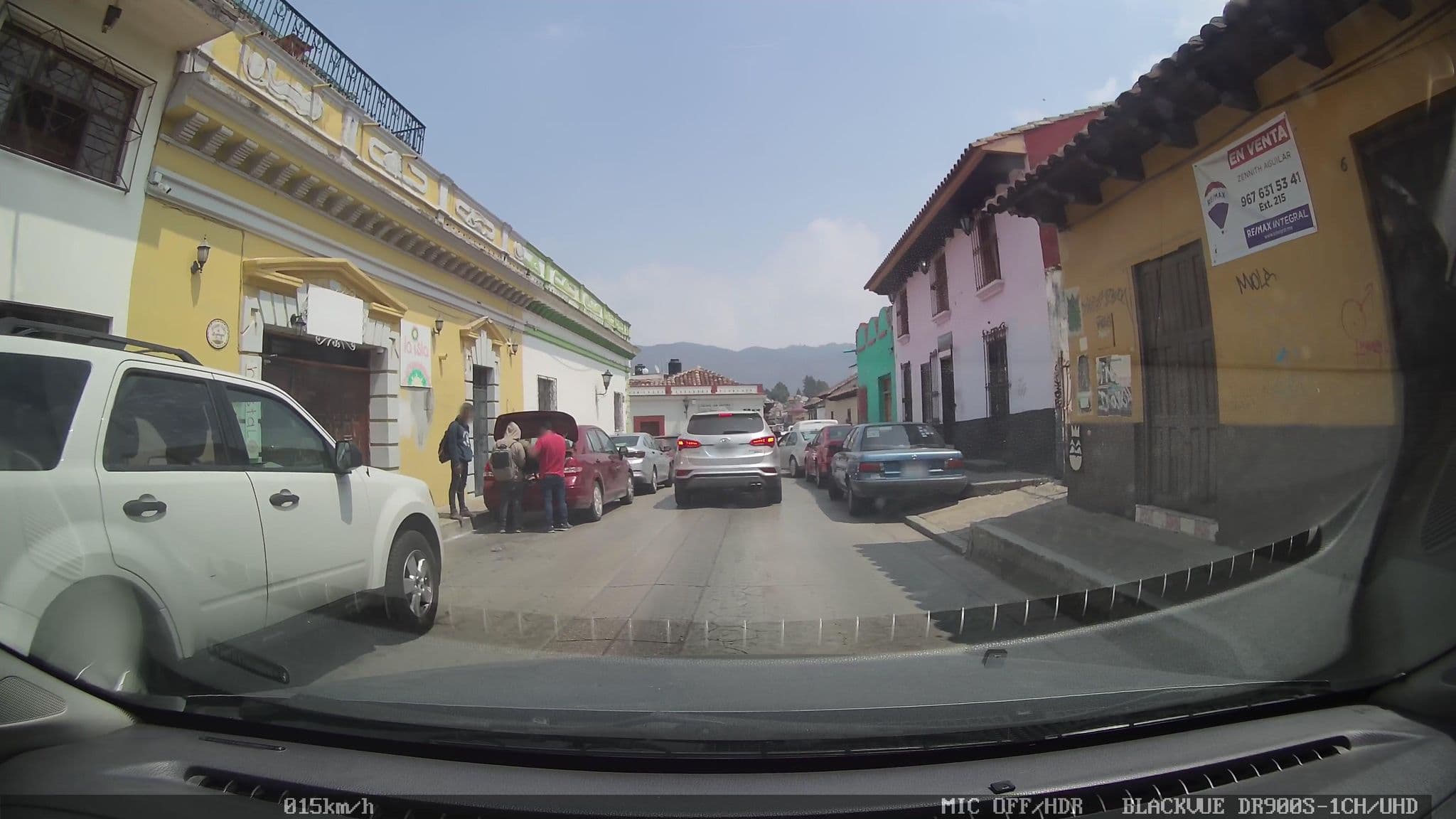 Street view near Hotel Los Robles, San Cristóbal de las Casas