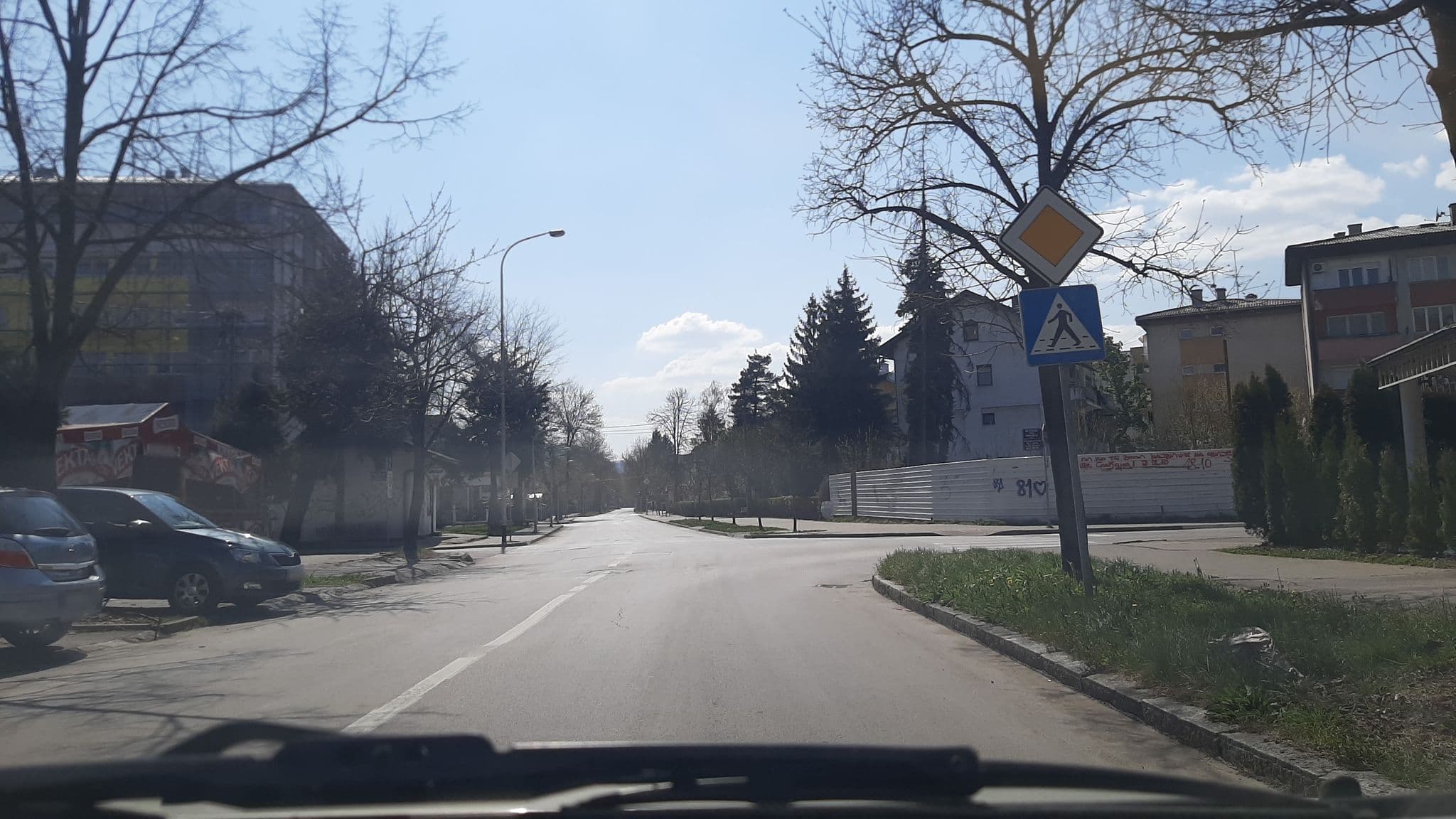 Street view near Ajax apartman, Banja Luka — © stefanjova1990 (CC BY-SA · Mapillary)
