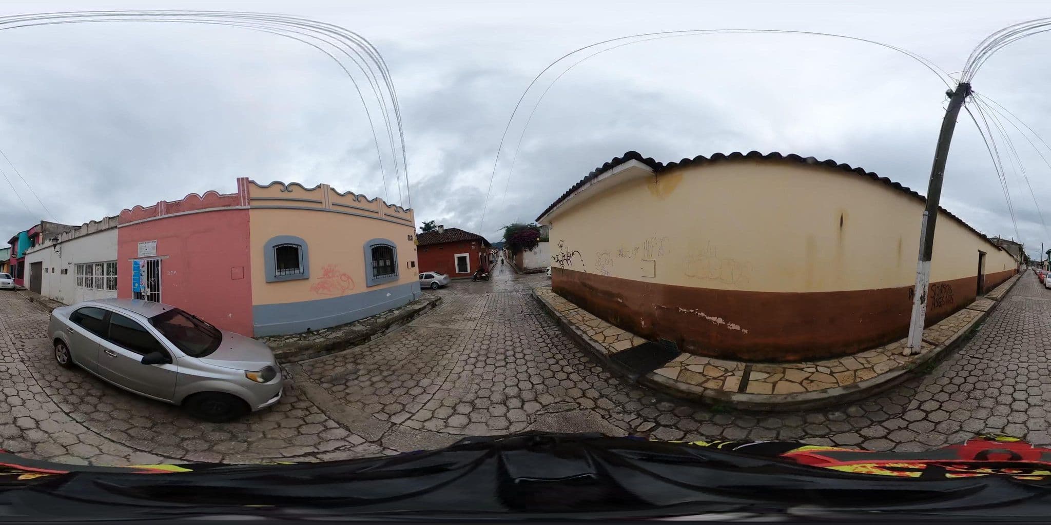 Street view near Kaza Muta, San Cristóbal de las Casas — © nicovargas (CC BY-SA · Mapillary)