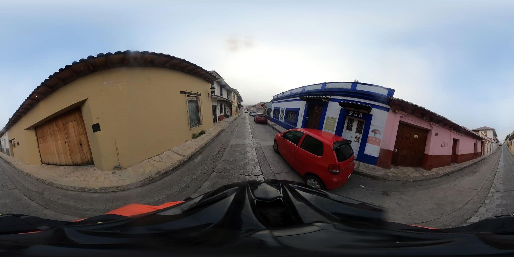 Street view near Hostel 55, San Cristóbal de las Casas