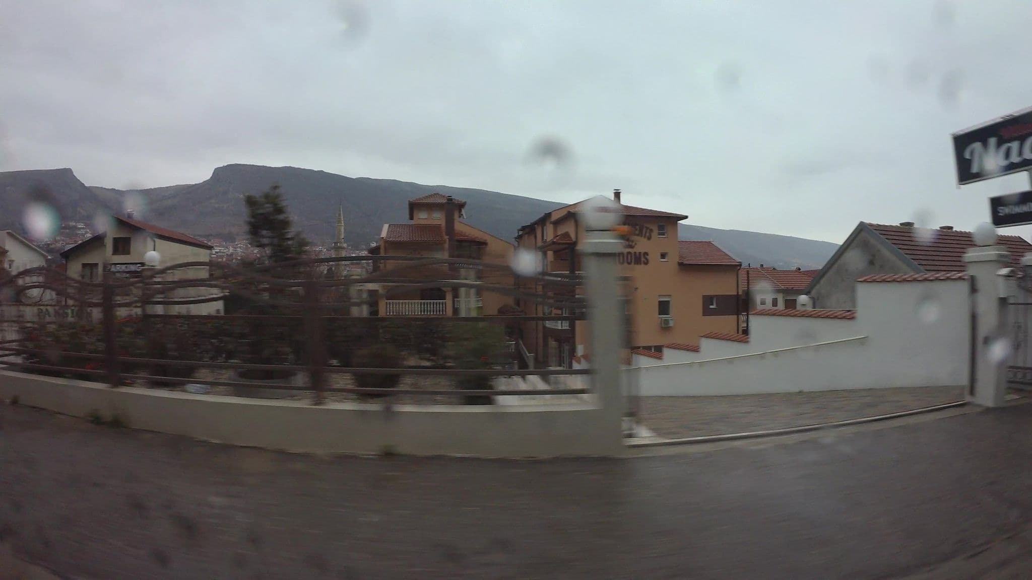Street view near Villa Nar, Mostar