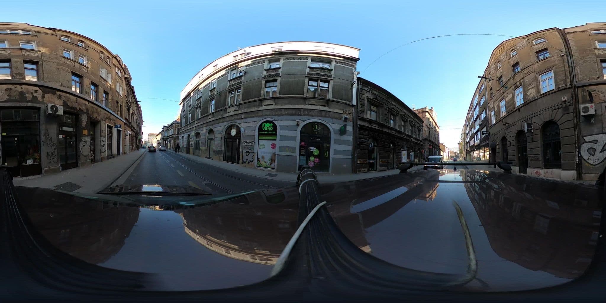 Street view near Hotel Sokak, Kobilja Glava