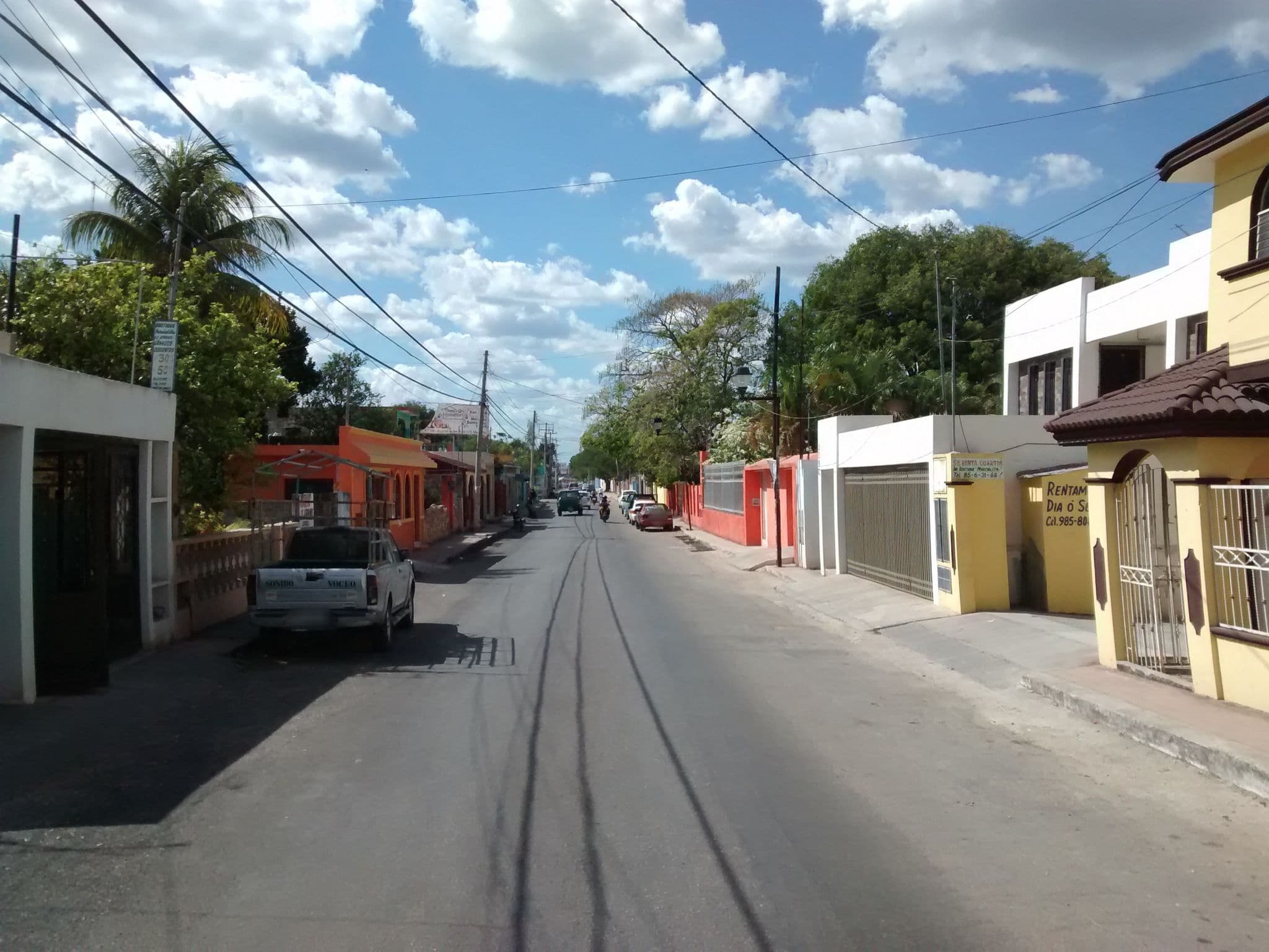 Street view near Hotel Quinta Marciala, Valladolid