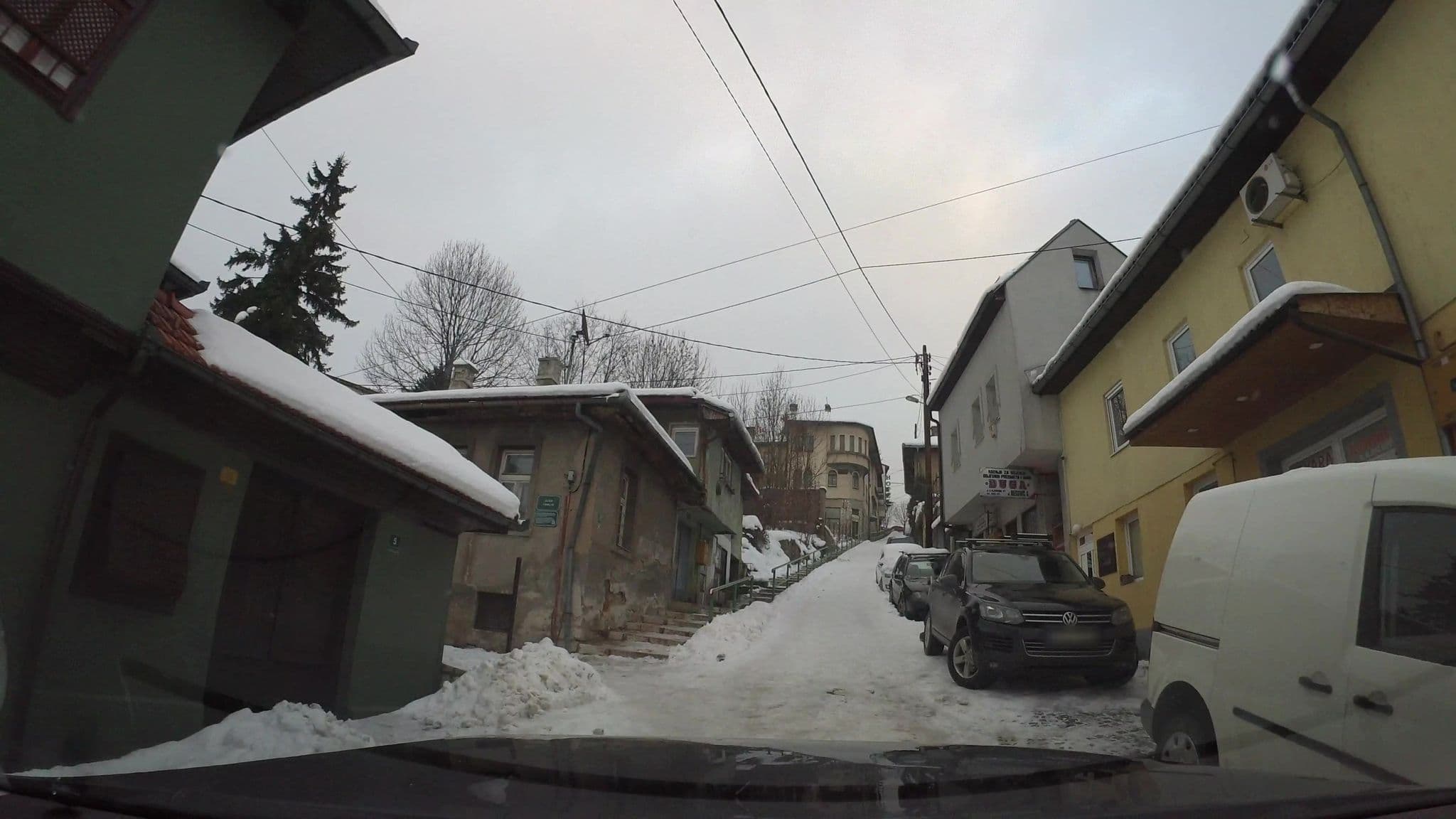 Street view near Apartments Alifakovac, Kobilja Glava