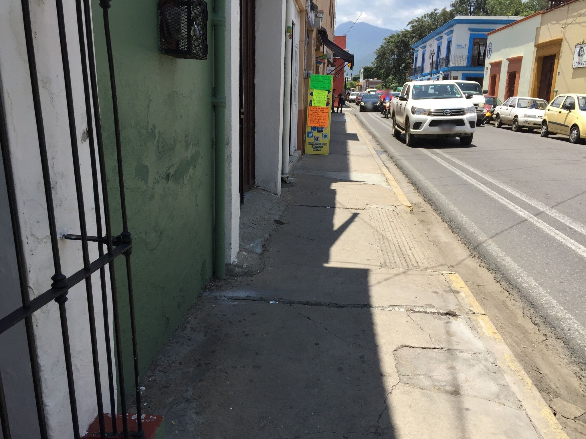 Street view near Hotel Esperanza, Oaxaca