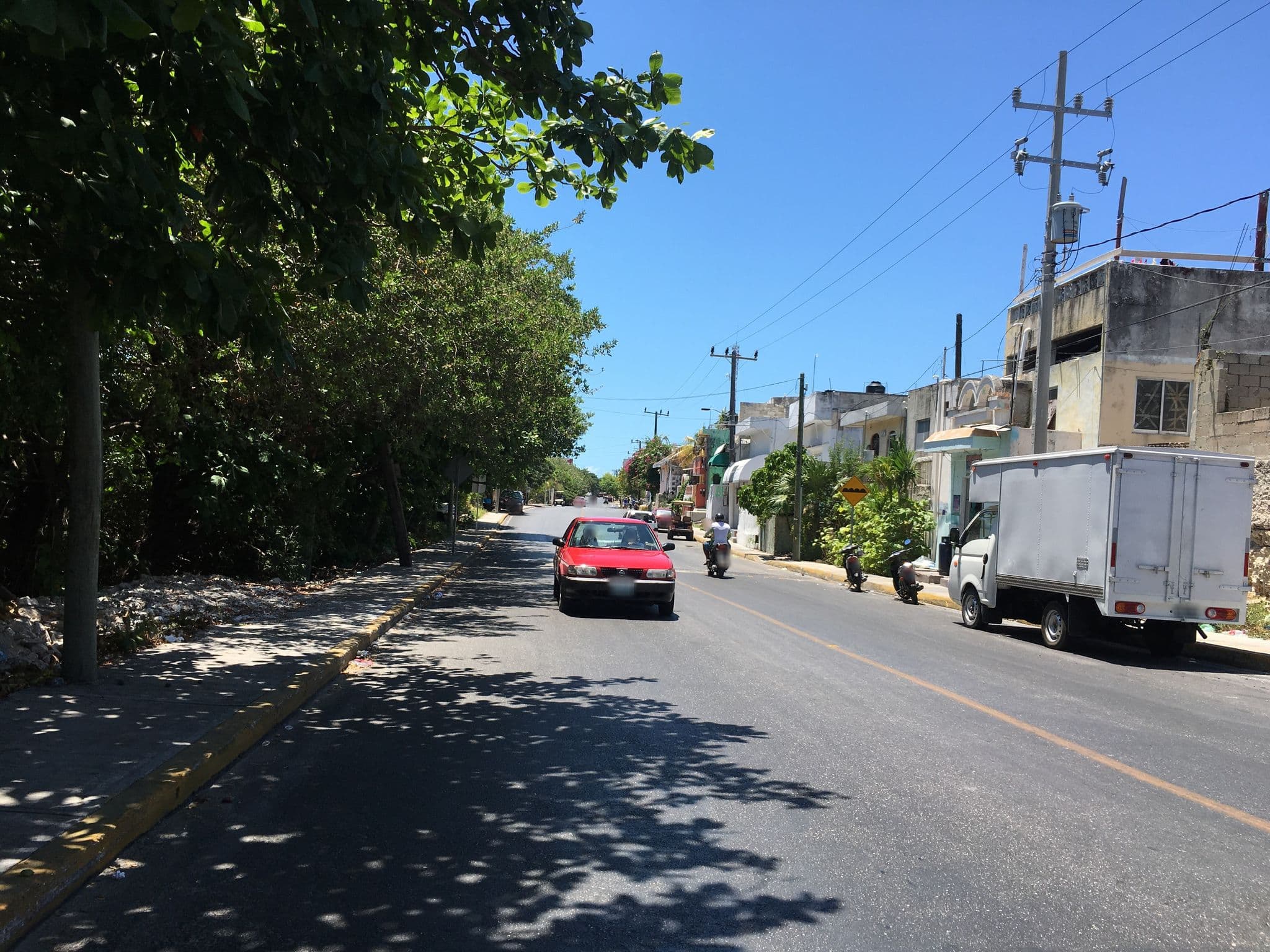 Street view near Casa Zuzy, Isla Mujeres β Β© ccossio (CC BY-SA Β· Mapillary)