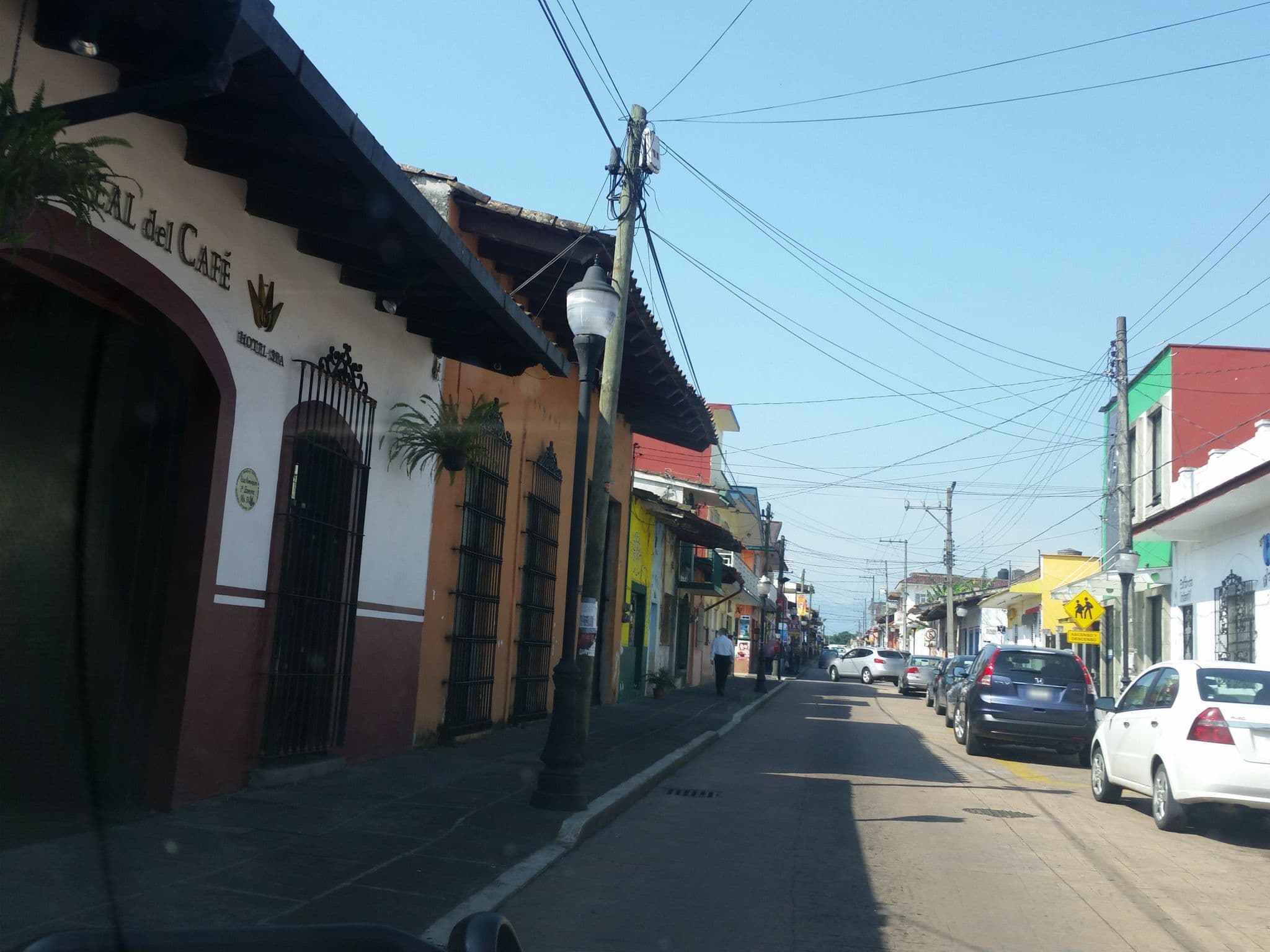Street view near Hotel Casa Real del Café, Coatepec — © jessica_diaz (CC BY-SA · Mapillary)