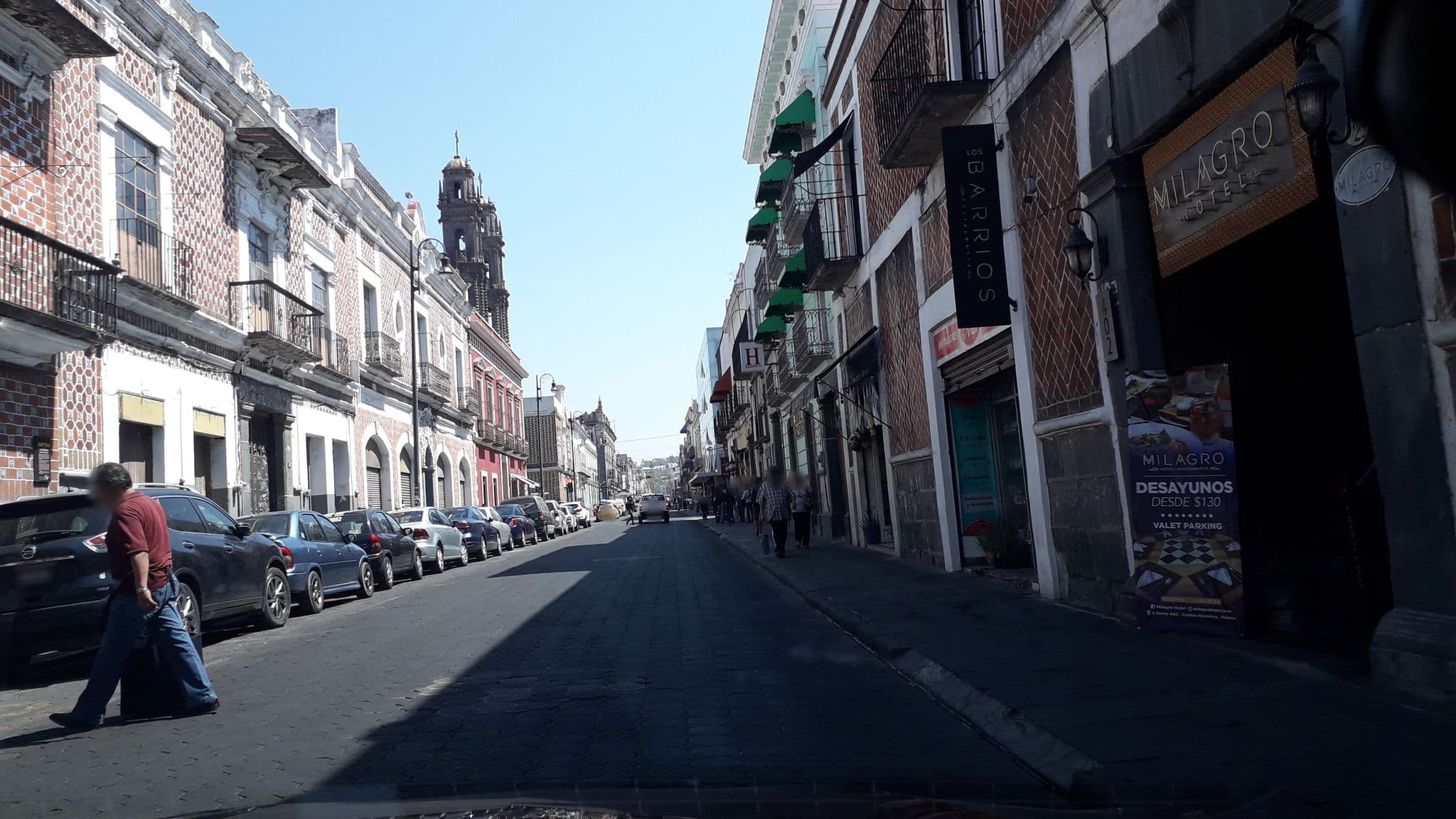 Street view near Hotel Barroco, Puebla — © gchava85 (CC BY-SA · Mapillary)
