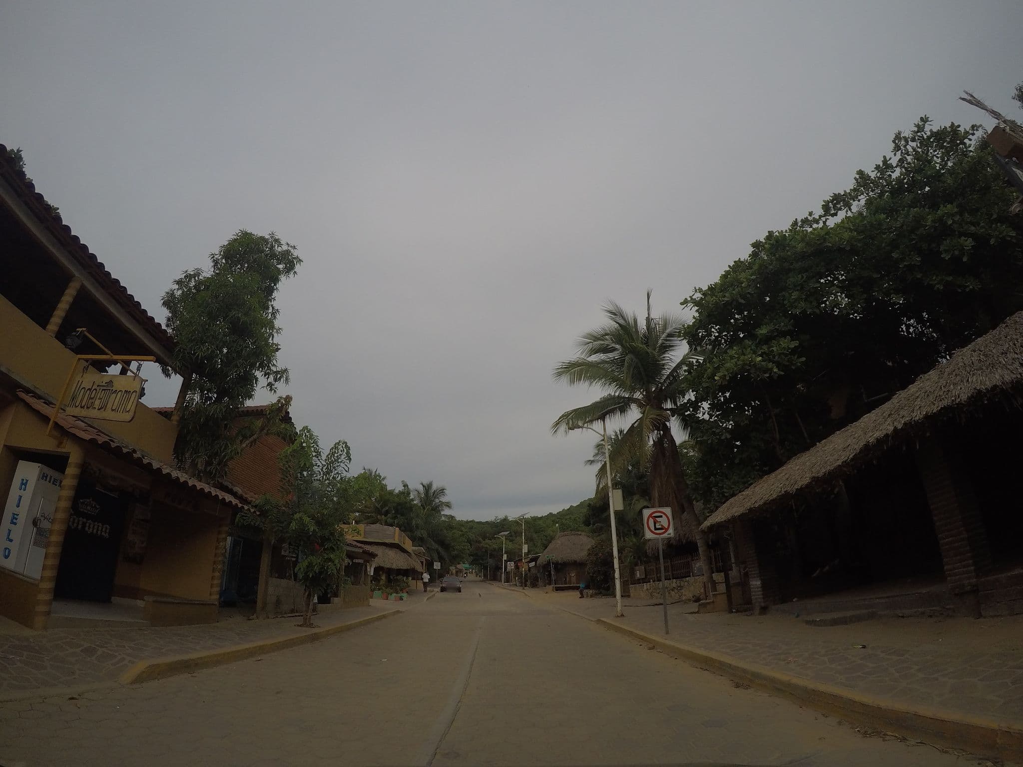 Street view near Posada Yeé lo Beé, Puerto Ángel