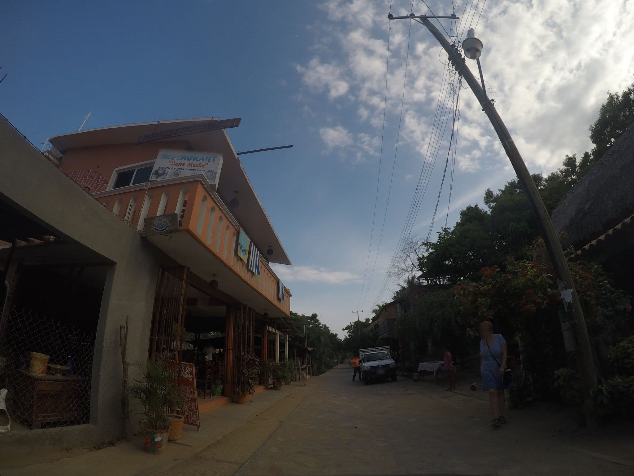 Street view near Posada Magico, Puerto Ángel