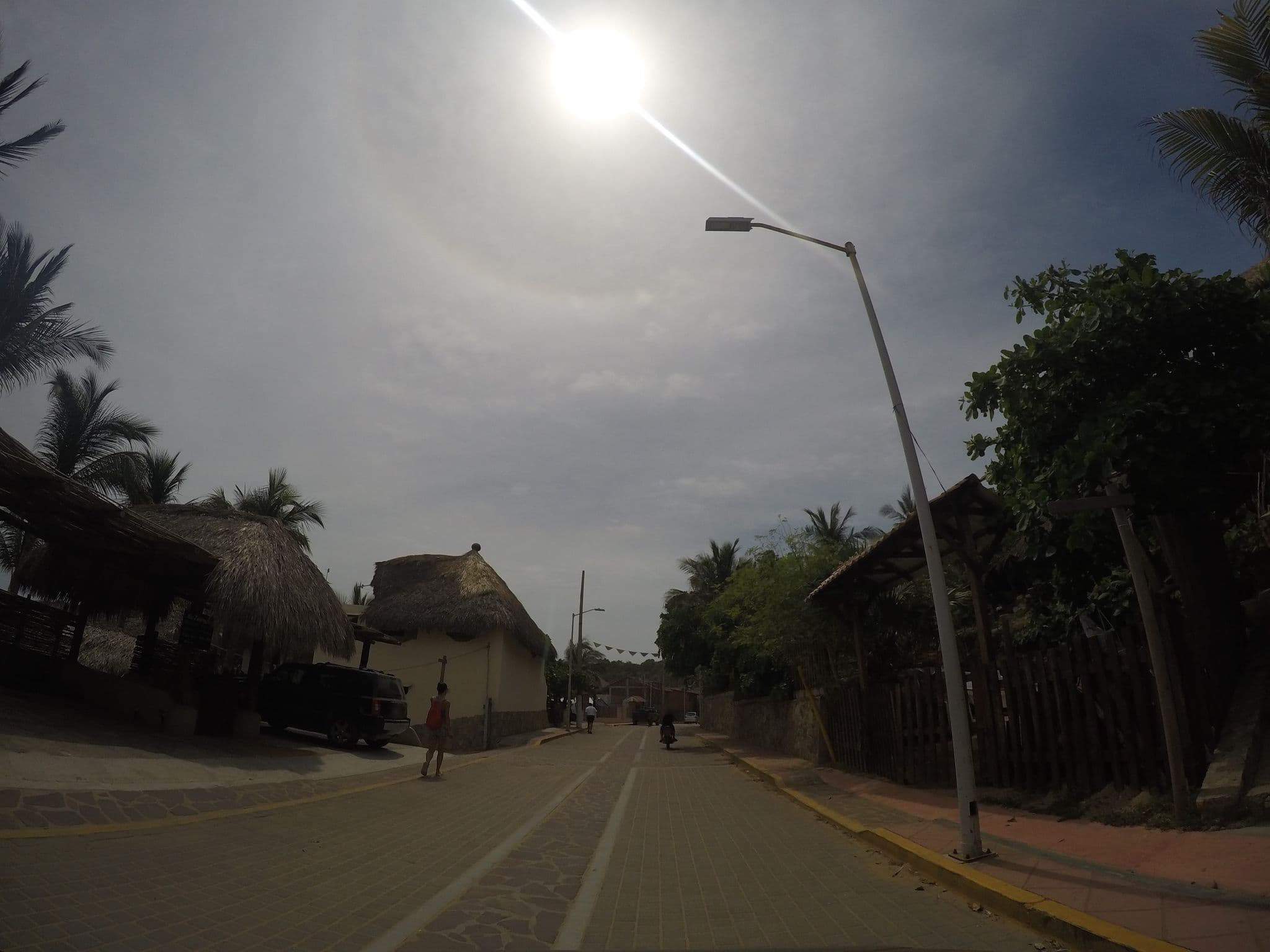 Street view near Posada La Termita, Puerto Ángel