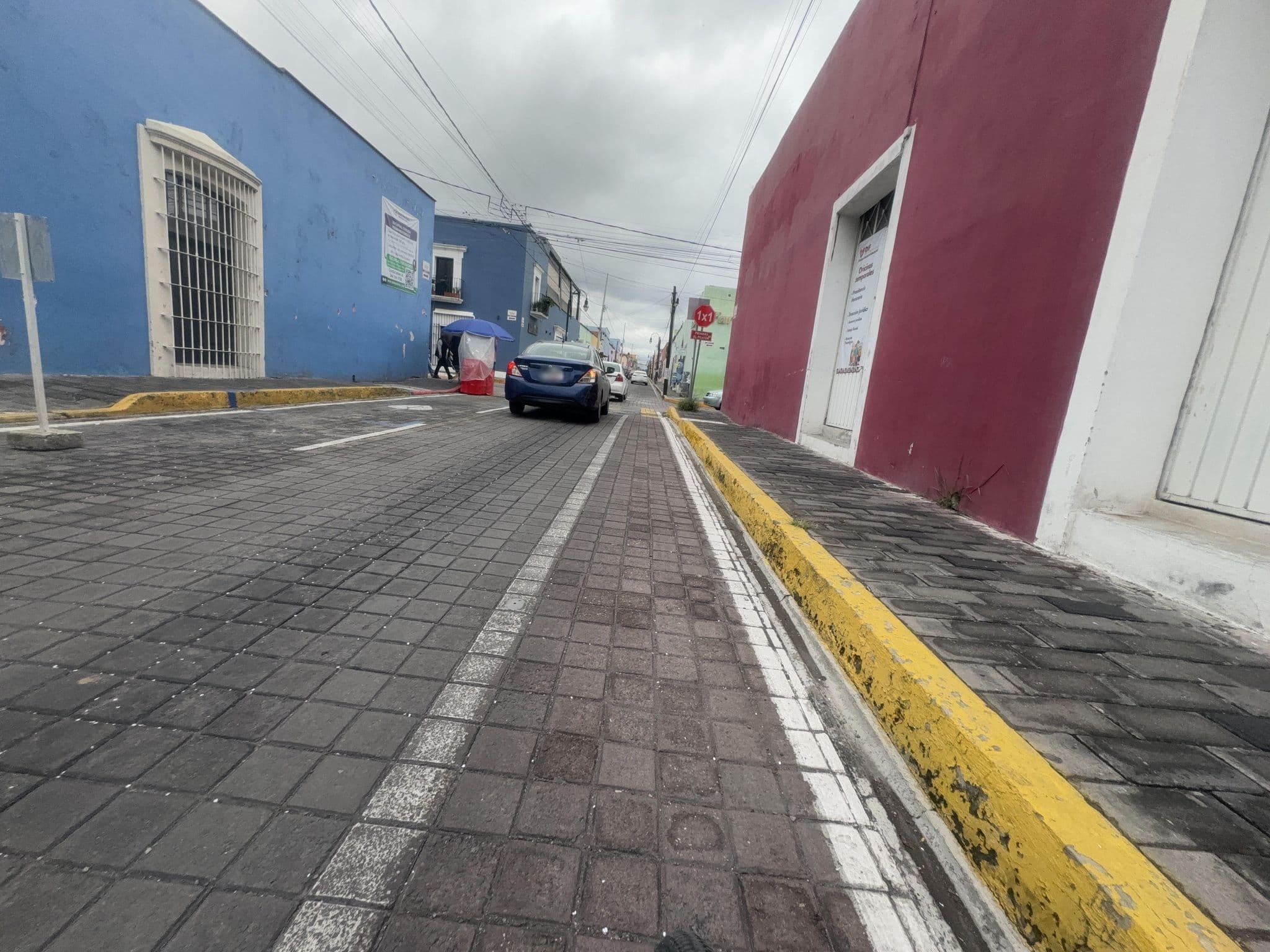 Street view near Mansión Azul Cholula, Cholula — © IngridCst (CC BY-SA · Mapillary)