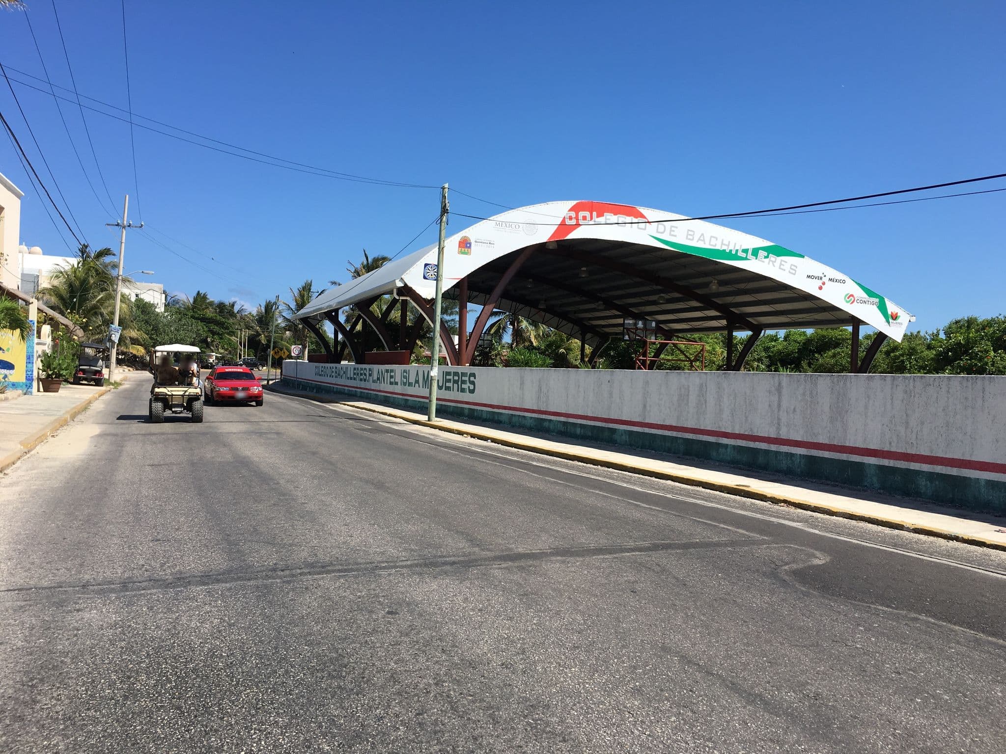 Street view near Villas Najo, Isla Mujeres — © ccossio (CC BY-SA · Mapillary)